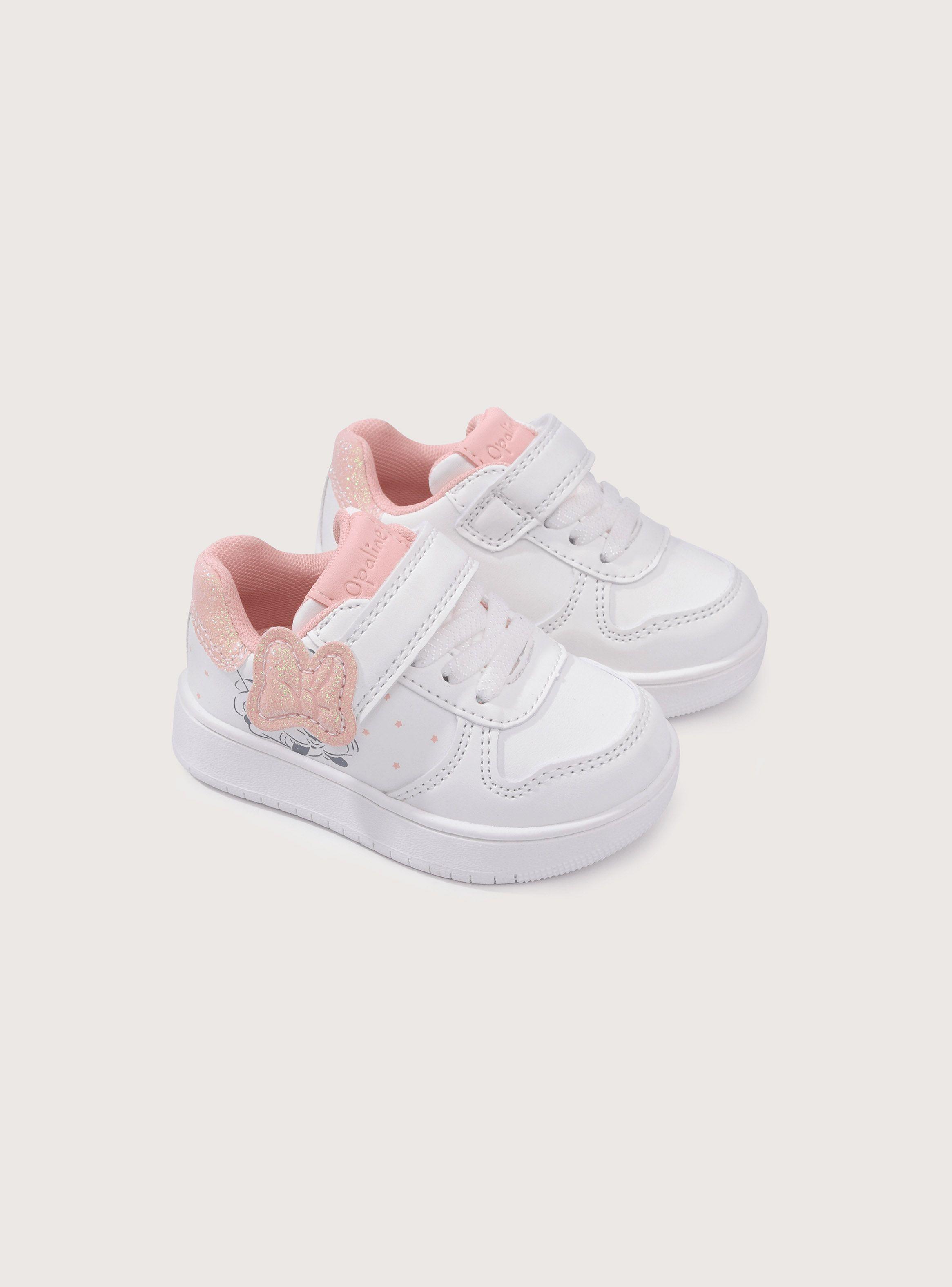 Zapatilla Disney Blanca de Niña-0