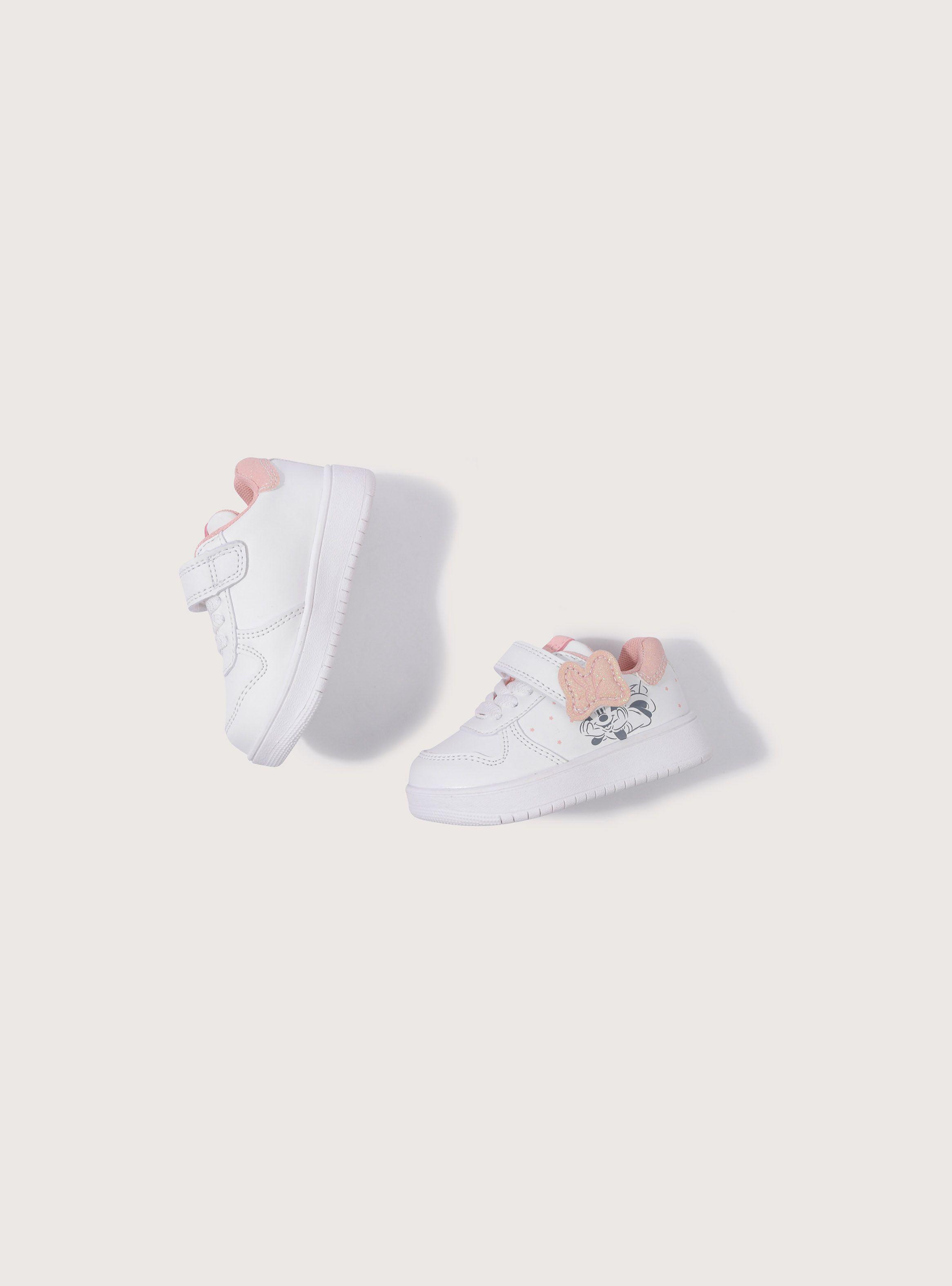 Zapatilla Disney Blanca de Niña-3