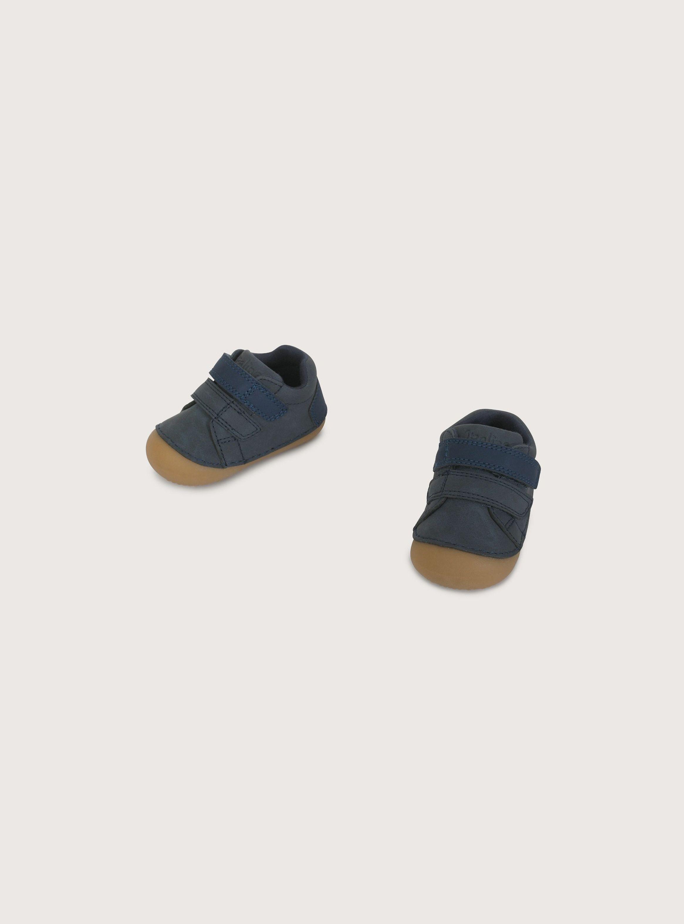 Zapatilla gateador azul de niña-3