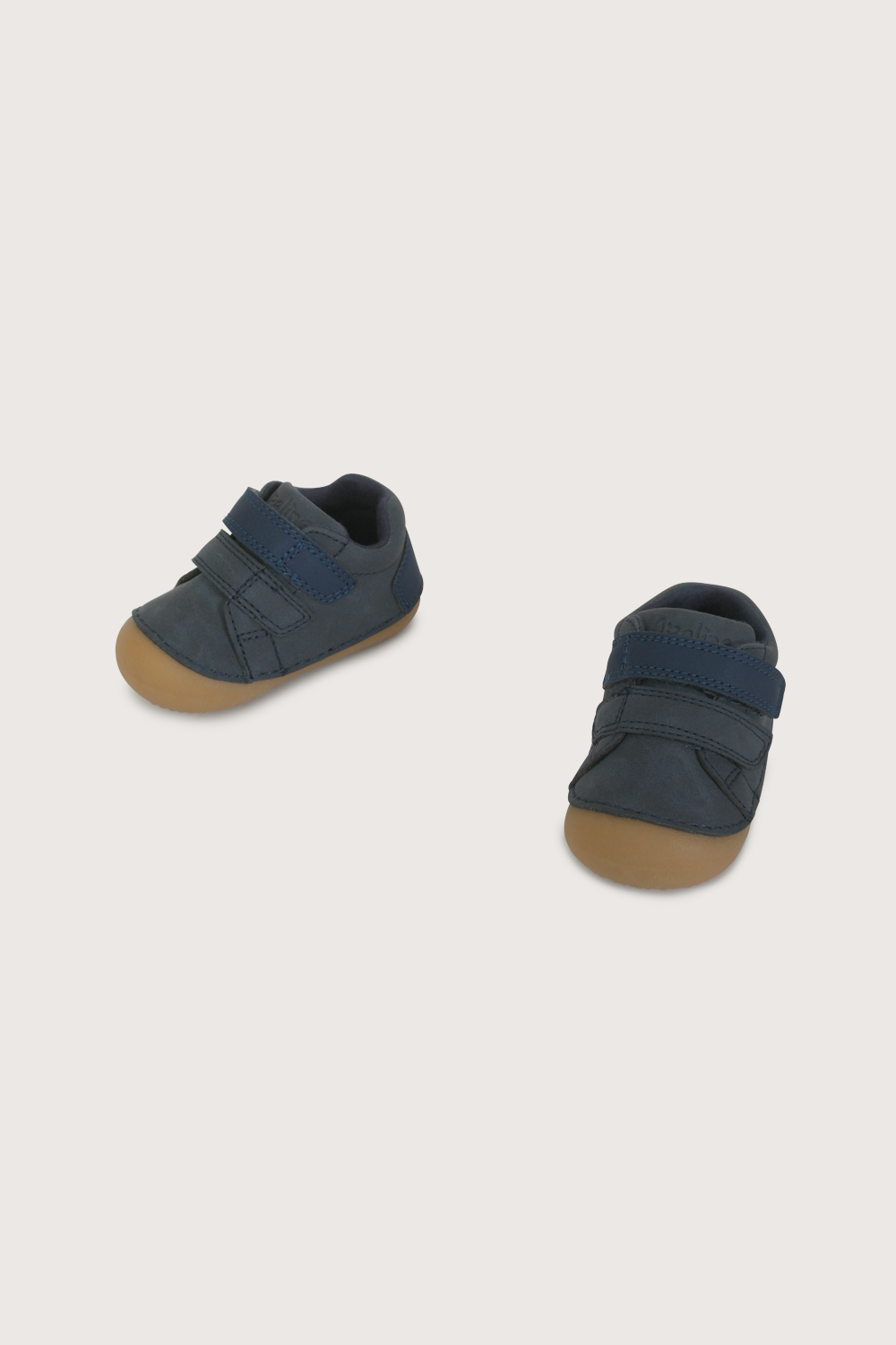 Zapatilla gateador azul de niña-3