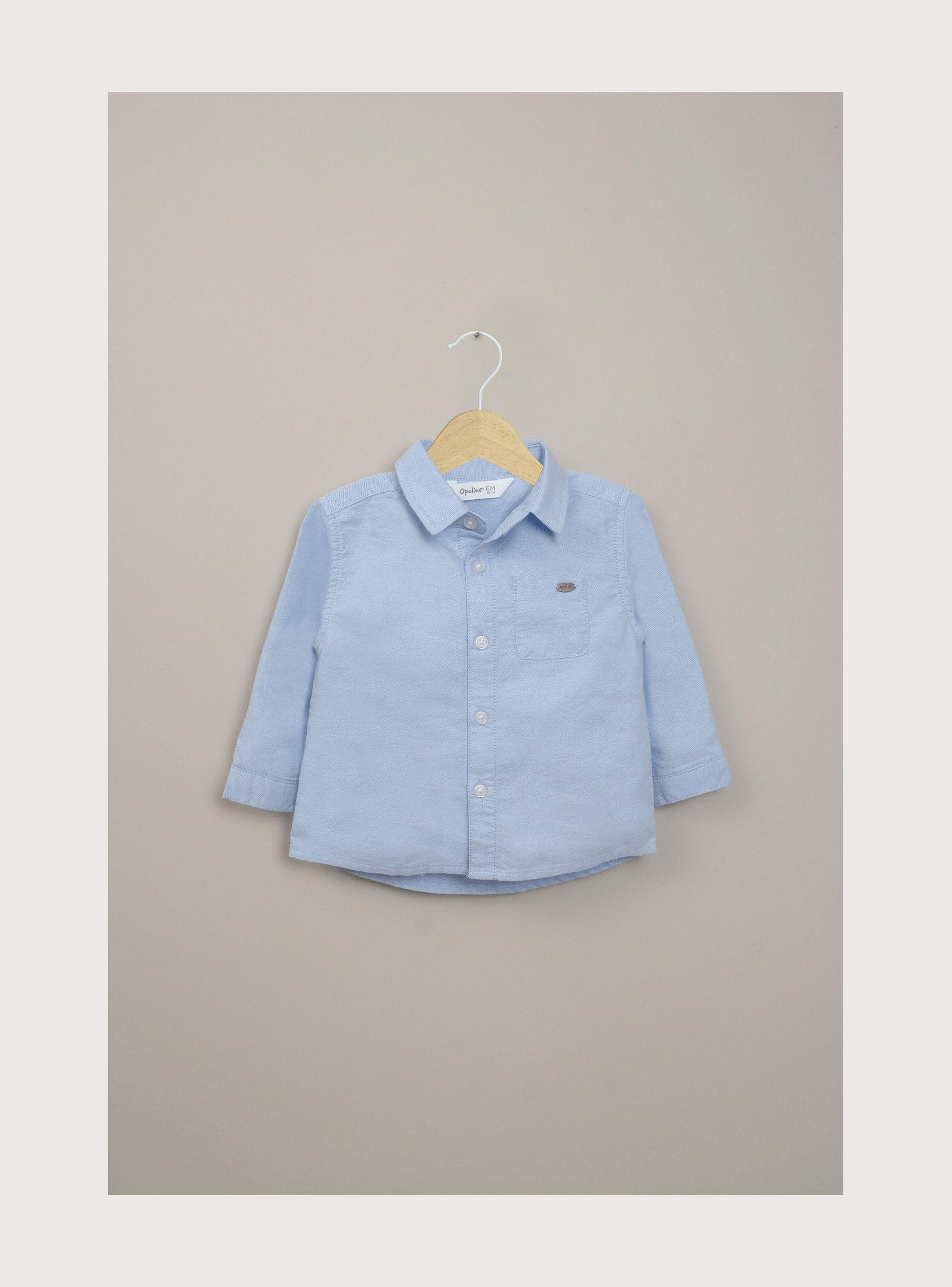 Camisa Niño Celeste 40788 Opaline-0