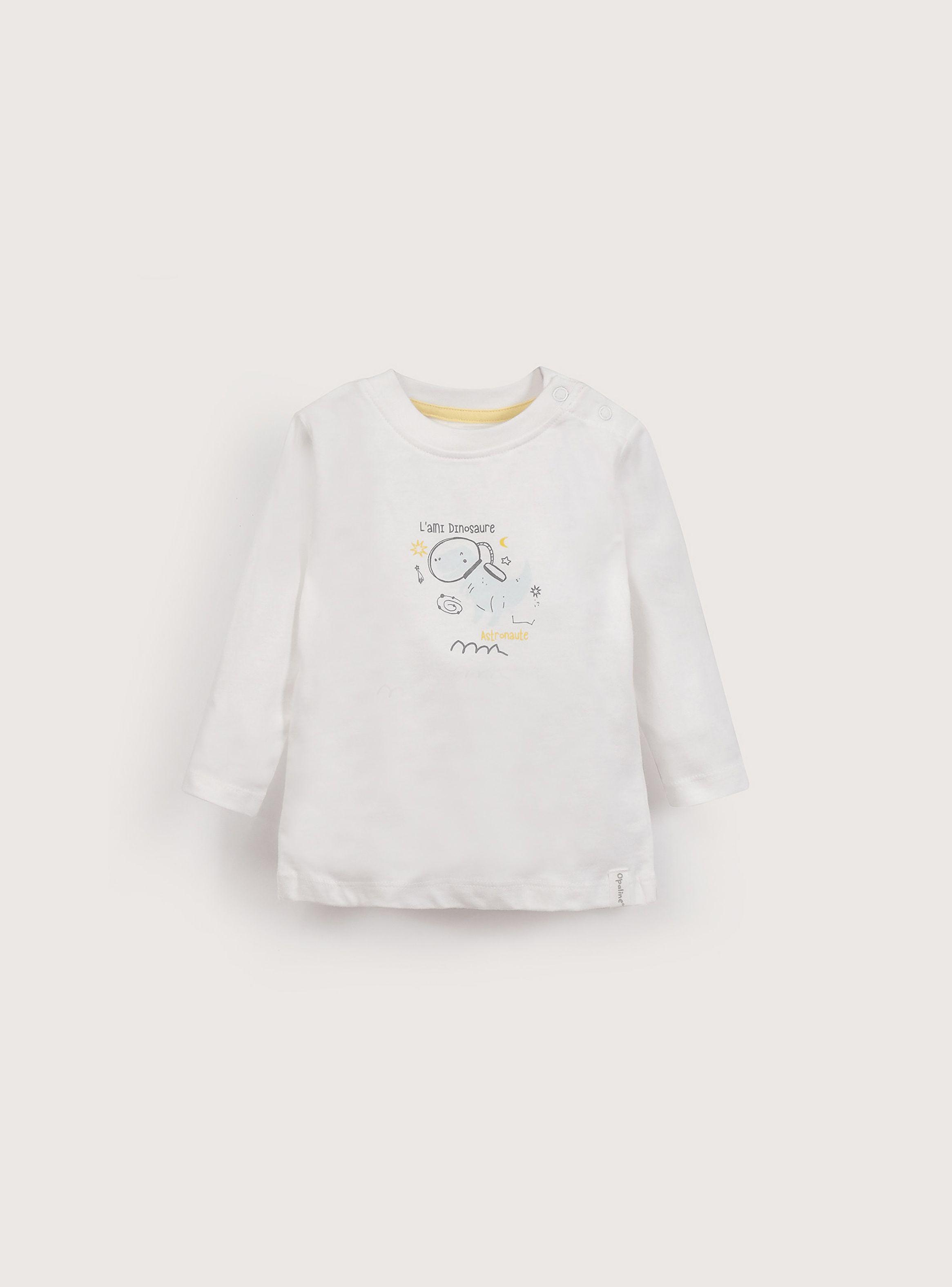 Polera Niño Blanco 40593 Opaline-1