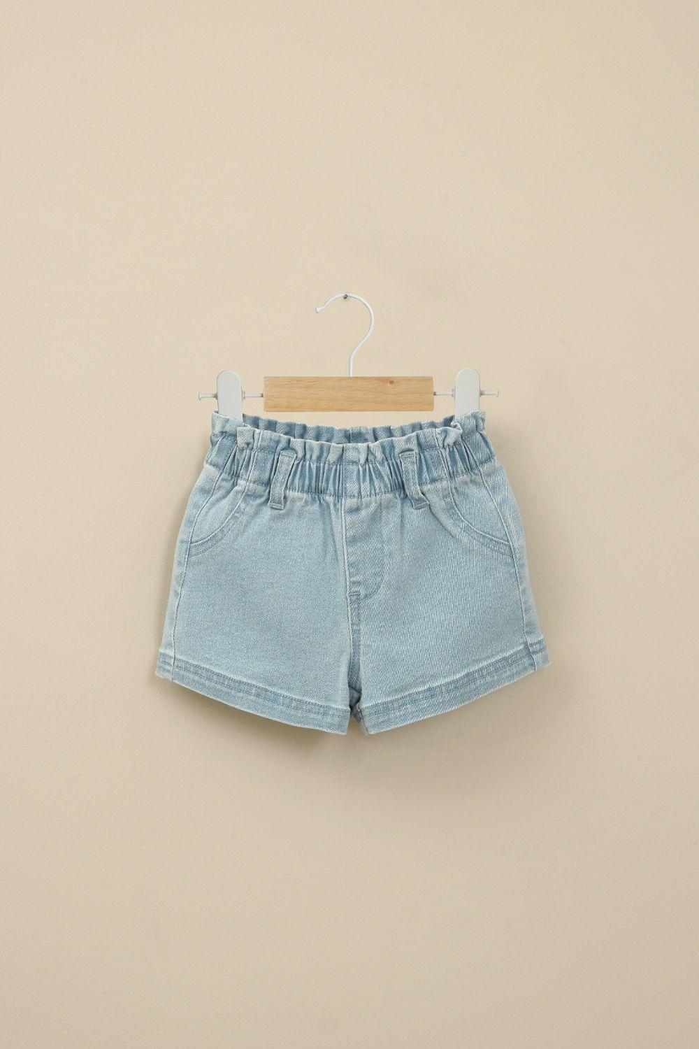 Short de jeans de niña-0