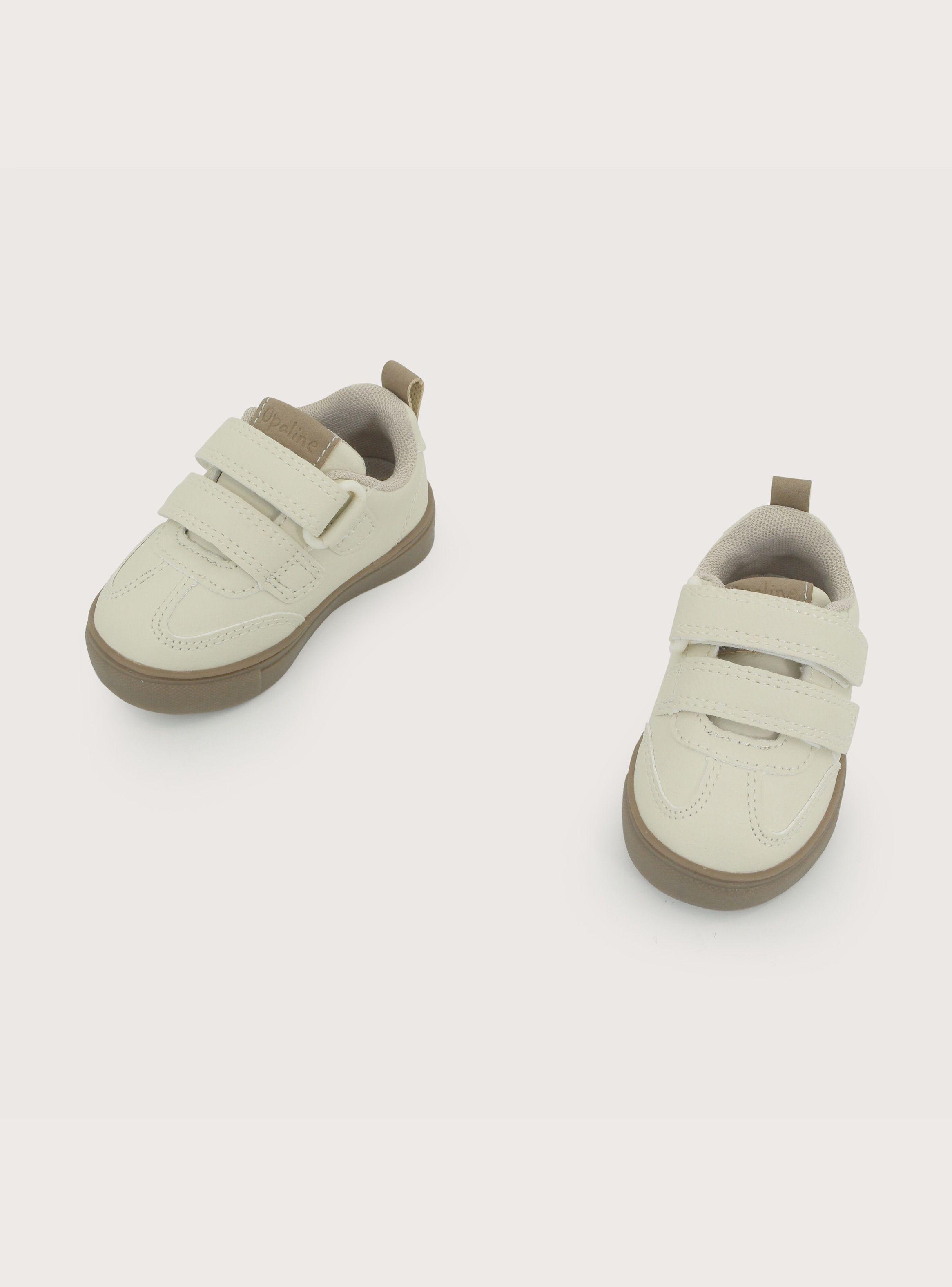 Zapatilla Niño Velcro Beige-7