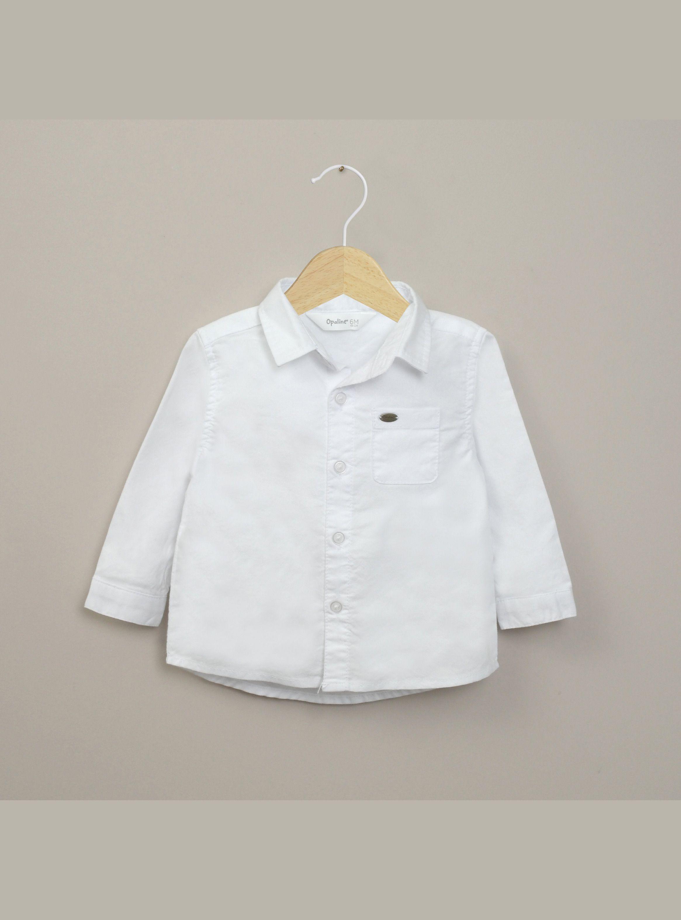 Camisa Blanca Infant Niño-0