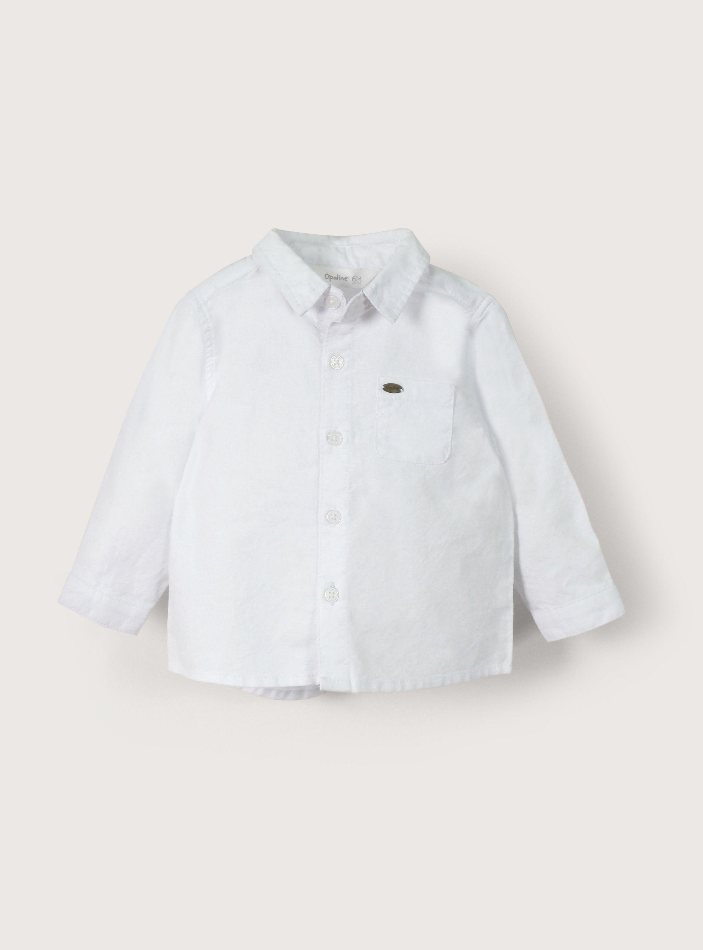Camisa Blanca Infant Niño-1