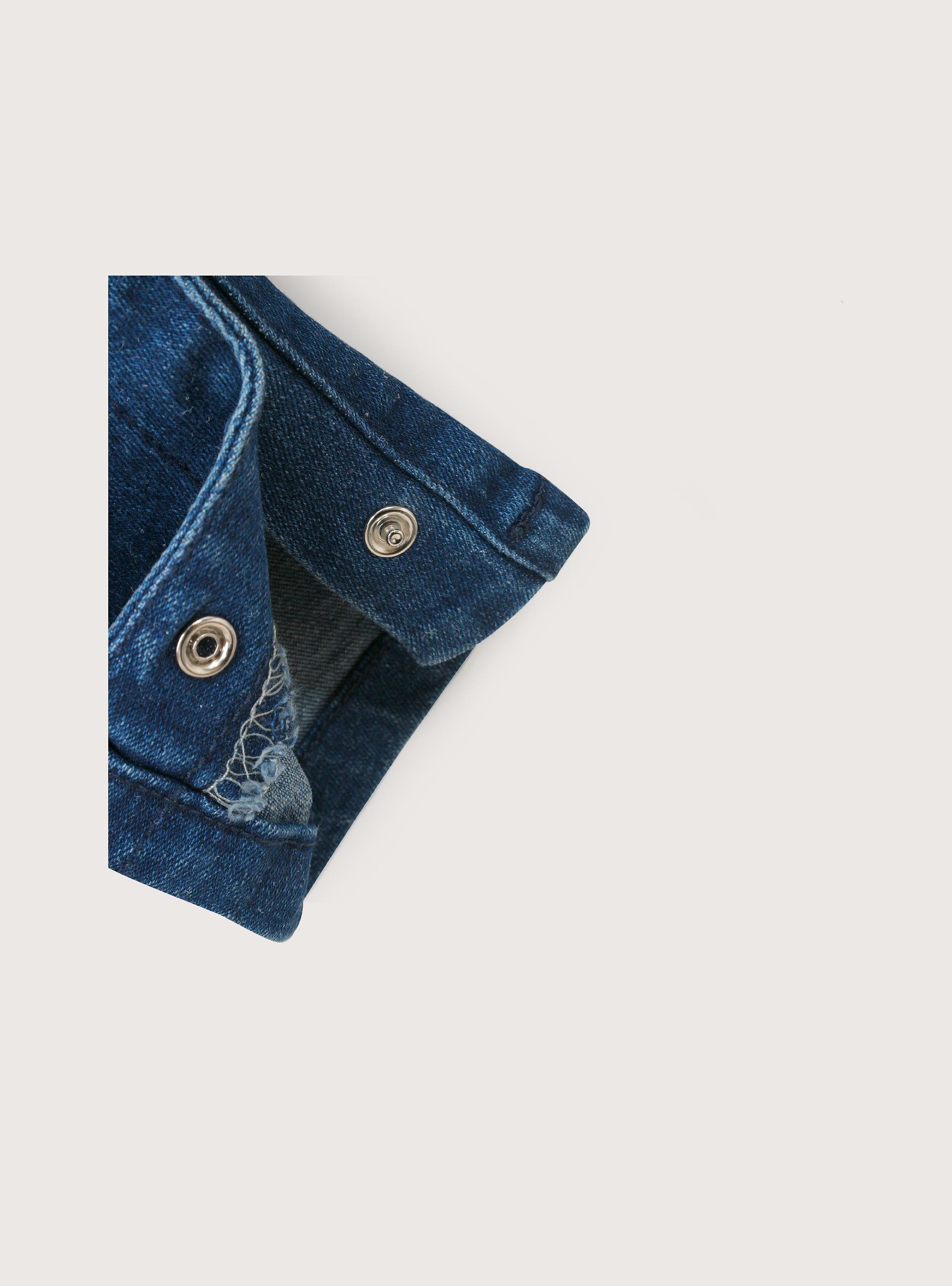 Jardinera Bebe Unisex Azul Marino-2