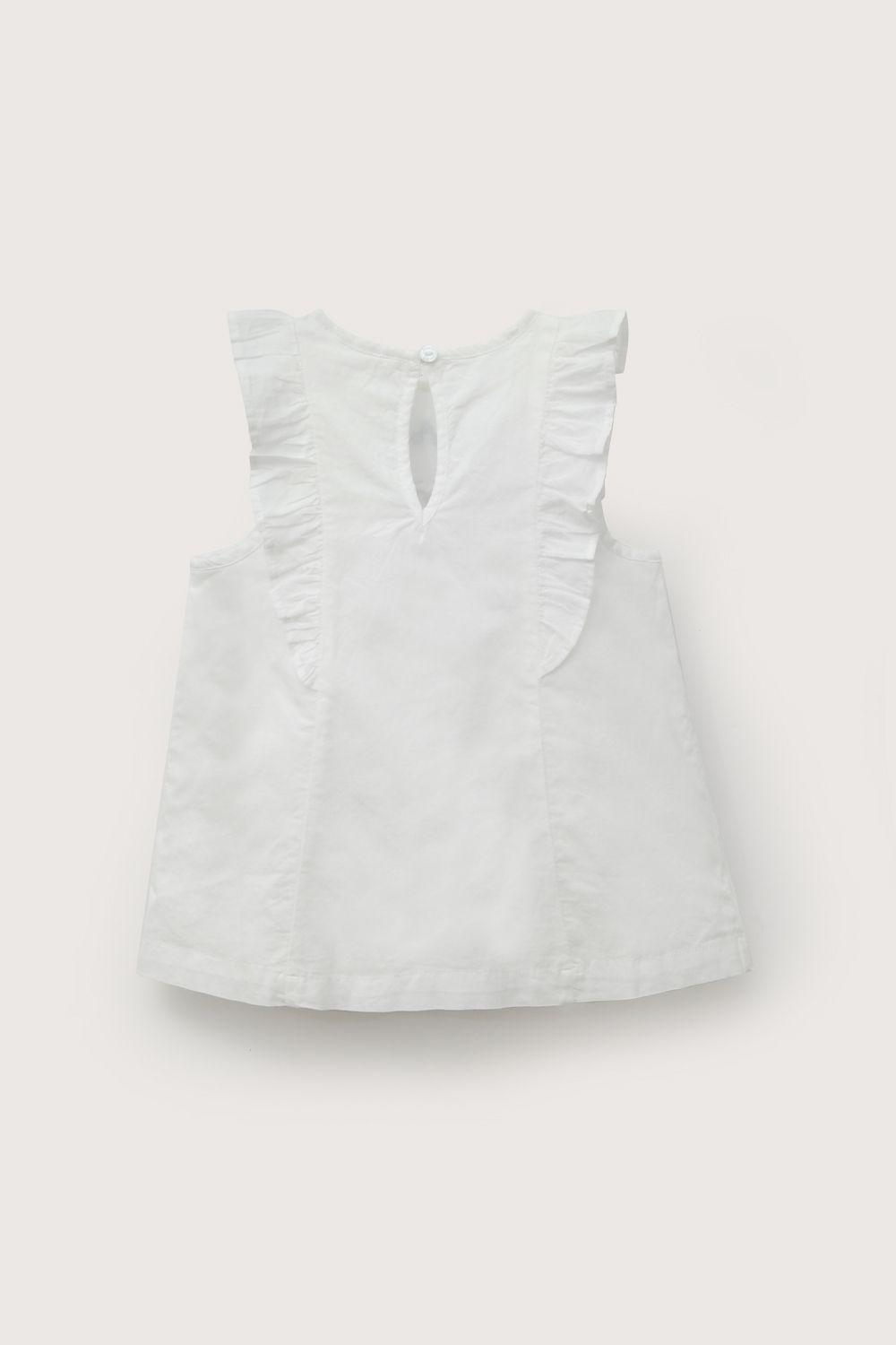 Vestido blanco de niña-2