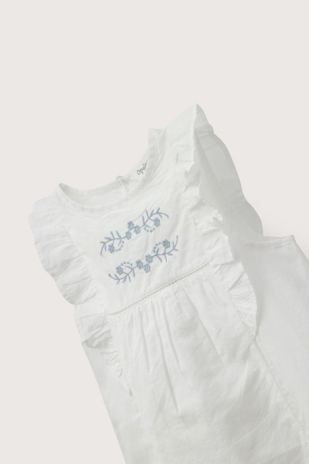 Vestido blanco de niña-3