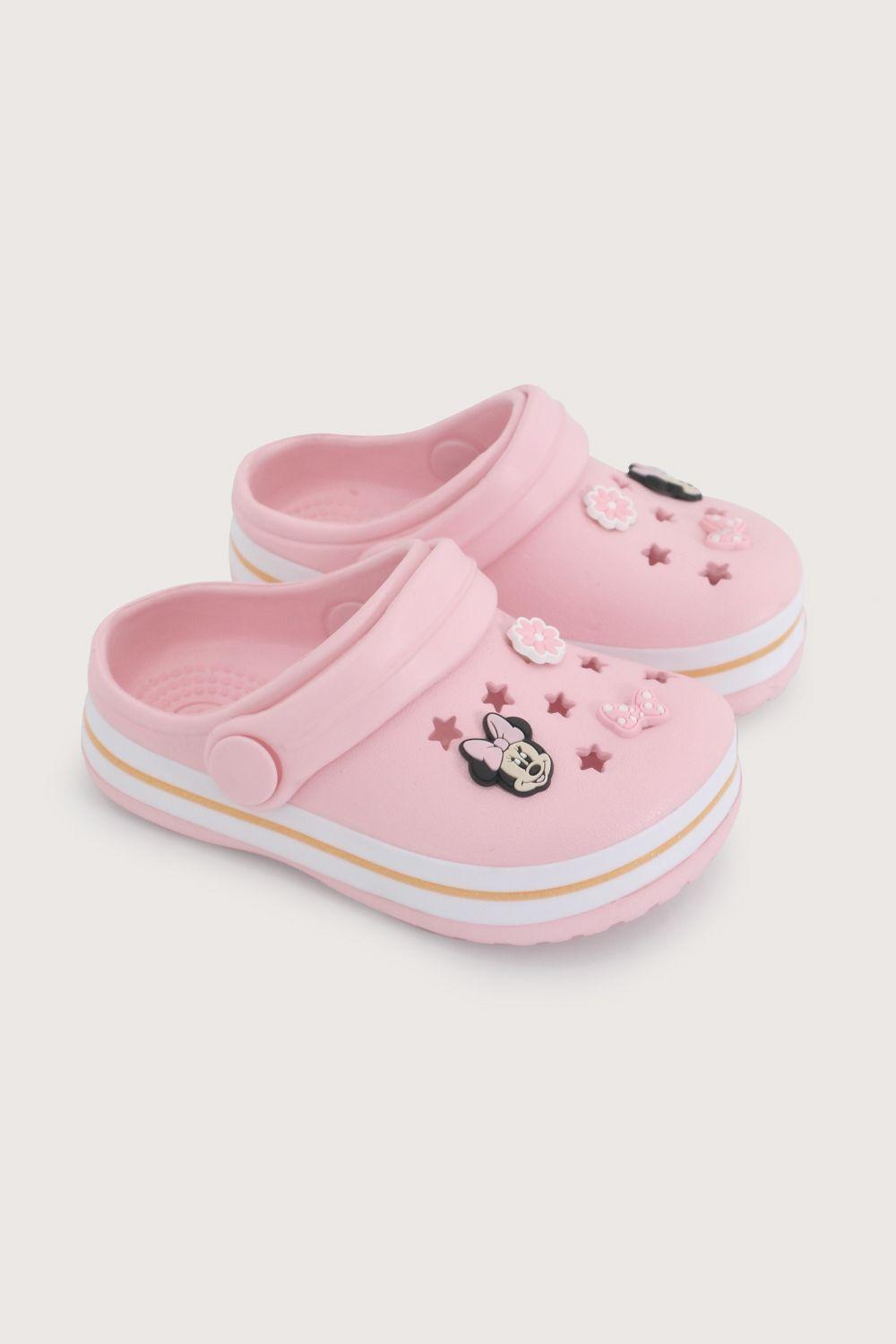 Sandalia aqua disney rosada de niña-0