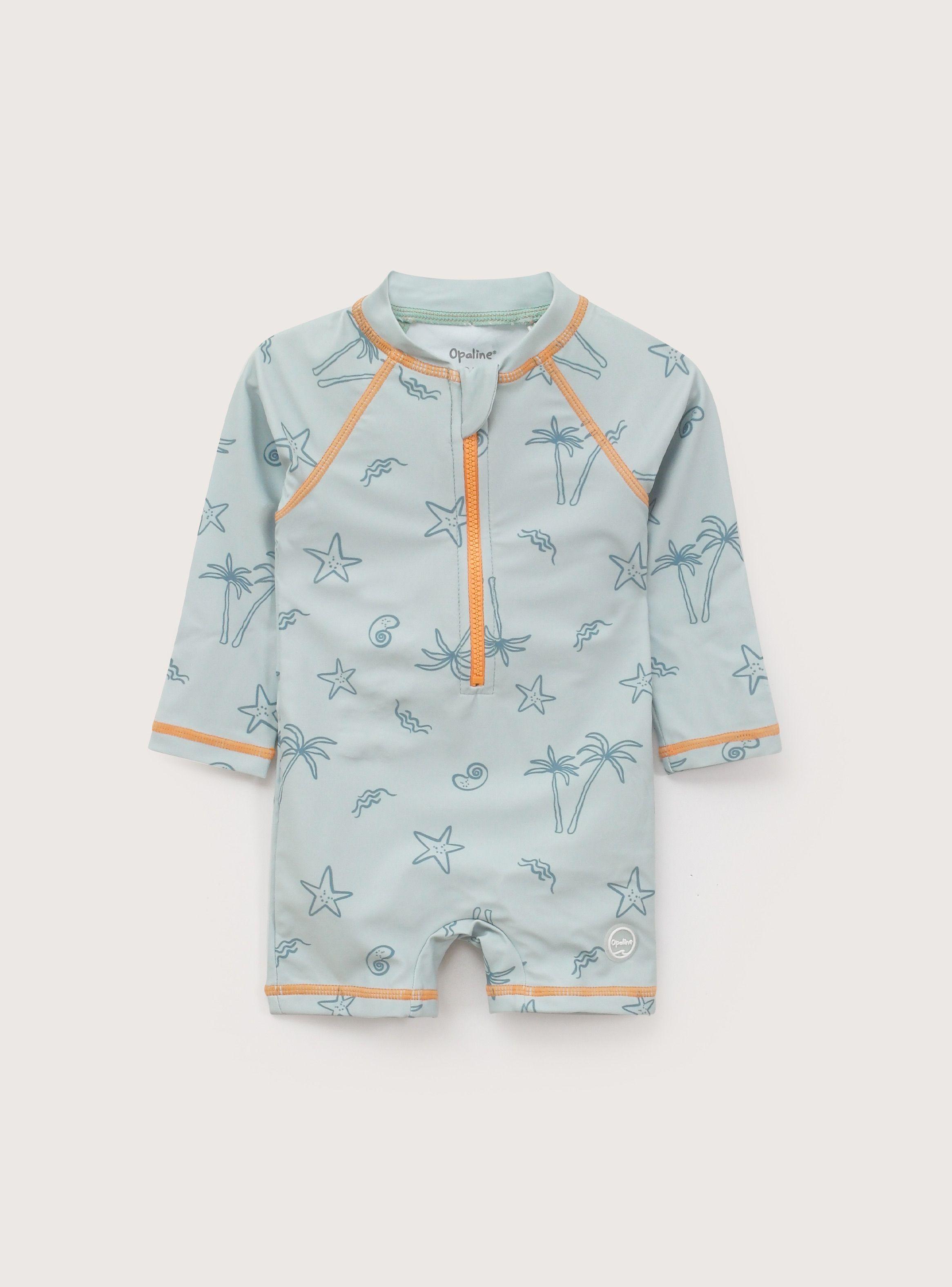Traje De Baño Verde Infant Niño-1