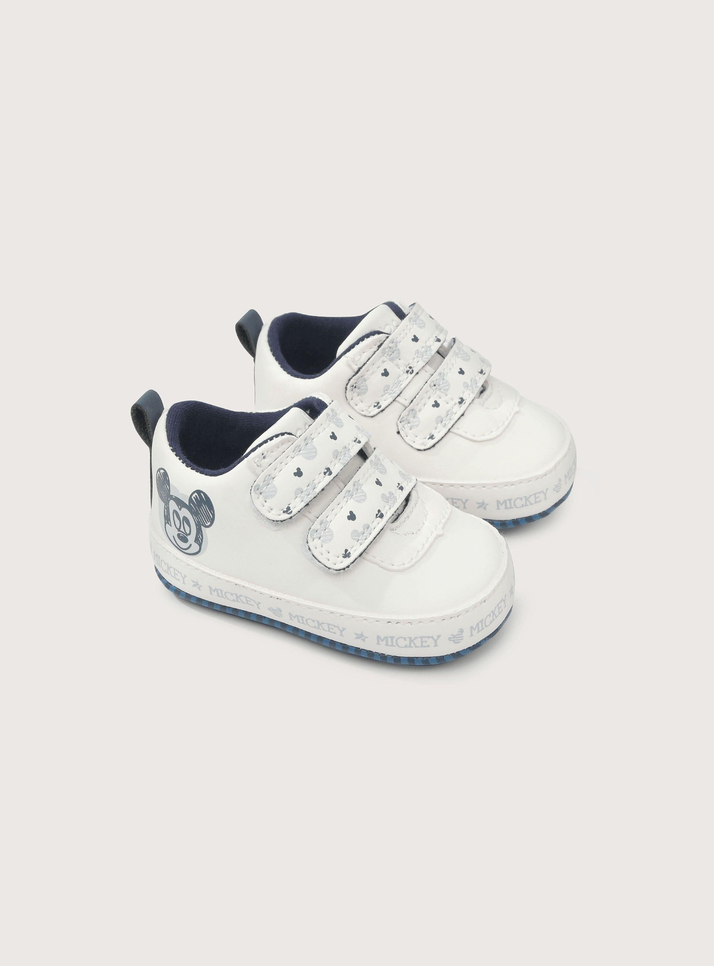 Zapatilla Disney Blanca de Bebé Niño-0