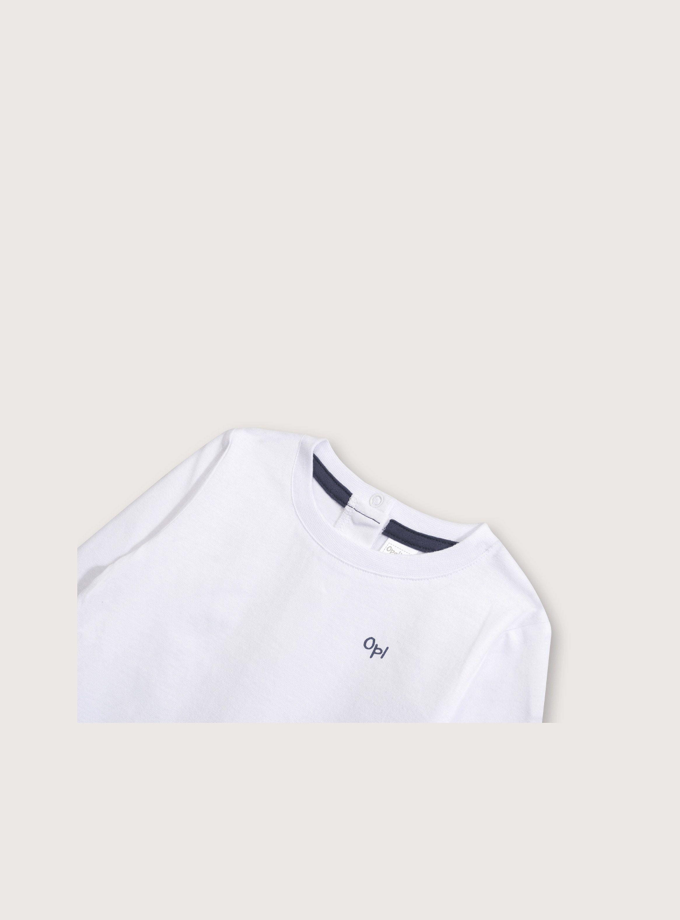Polera Niño Blanco 39255 OPALINE-2
