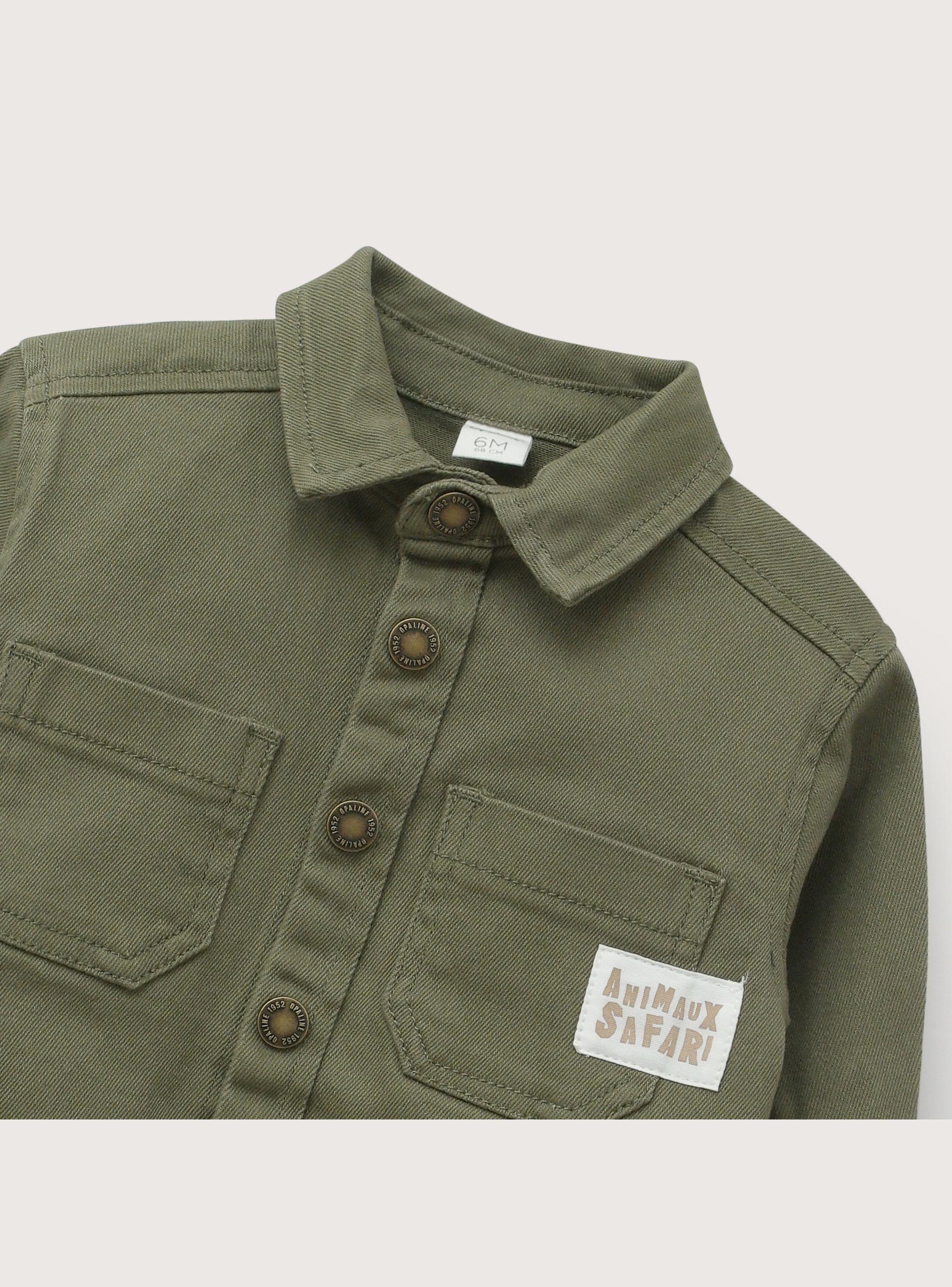 Sobrecamisa Verde Infant Niño-3