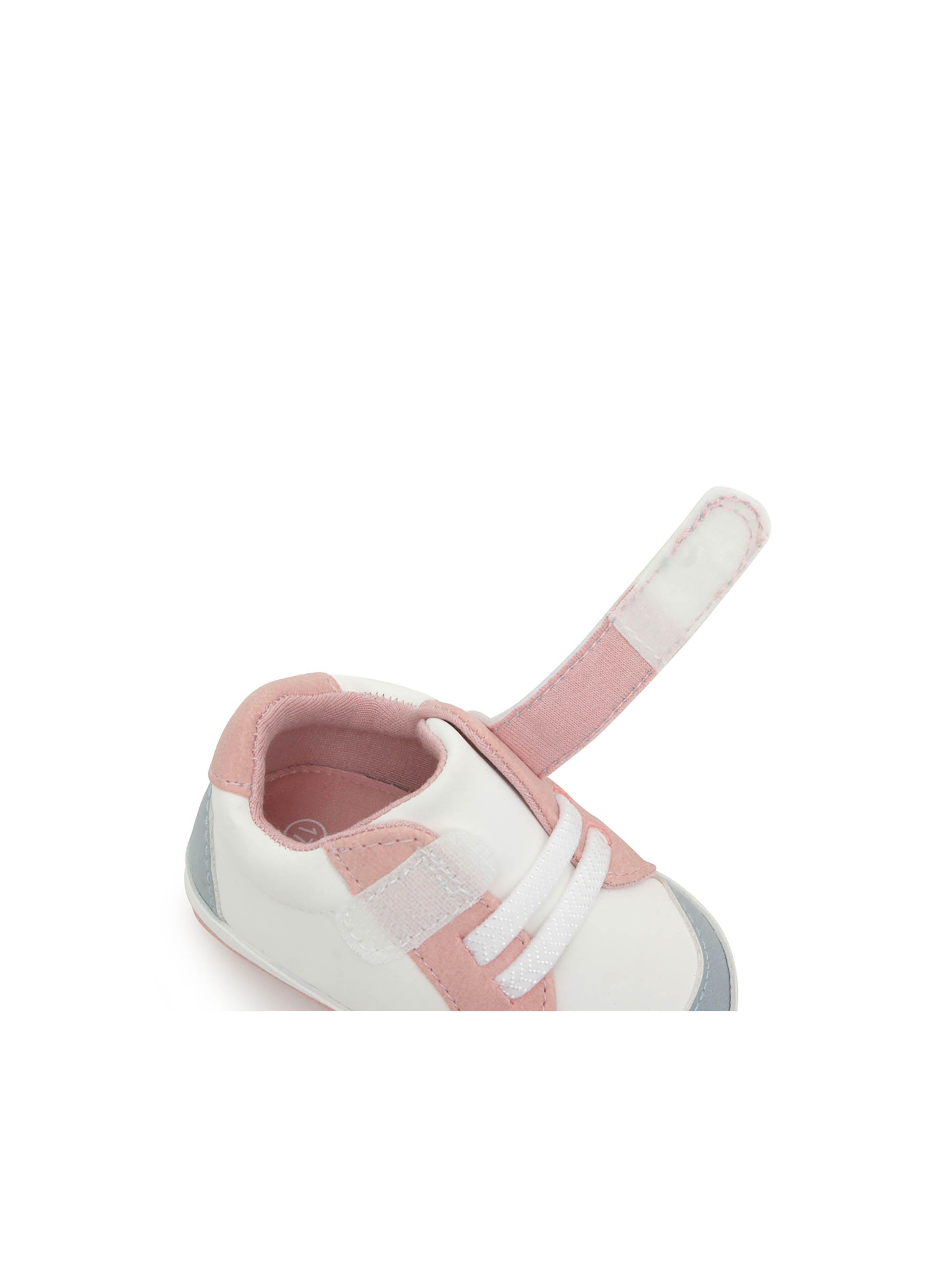 Zapatilla de bebé niño Blanco (14-18)-4