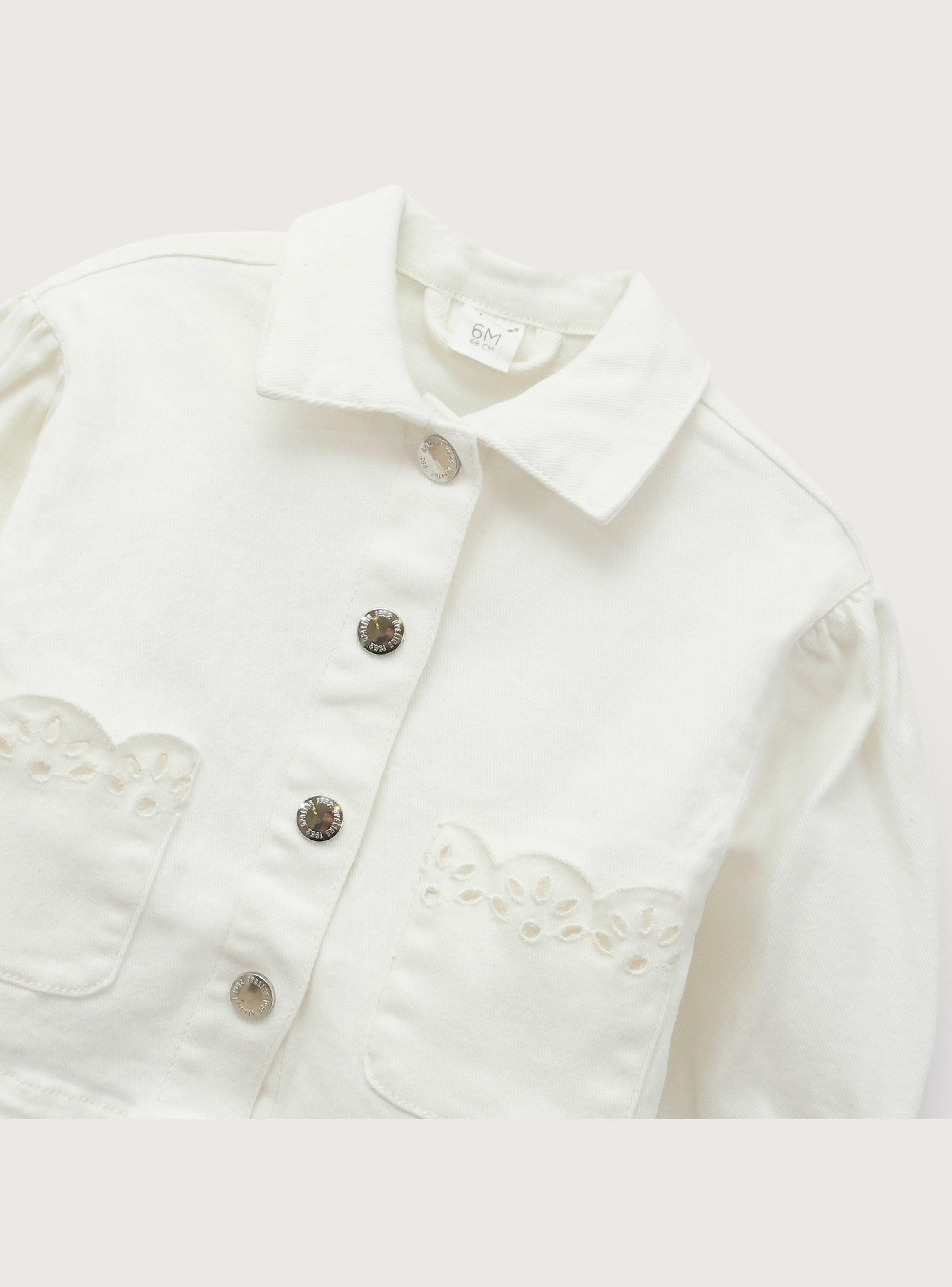 Chaqueta Blanca Infant Niña-2