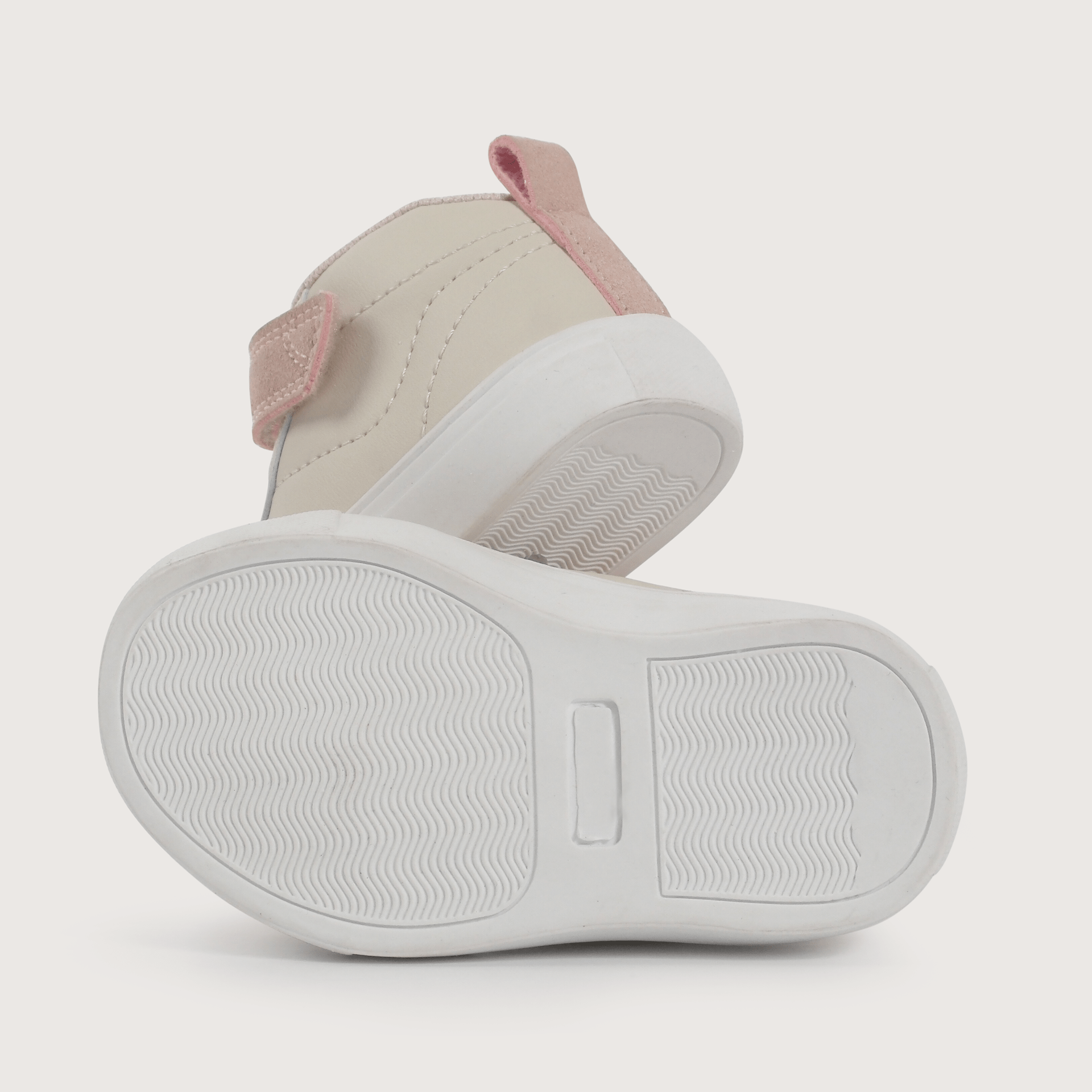 Zapatilla primeros pasos beige de niña-2