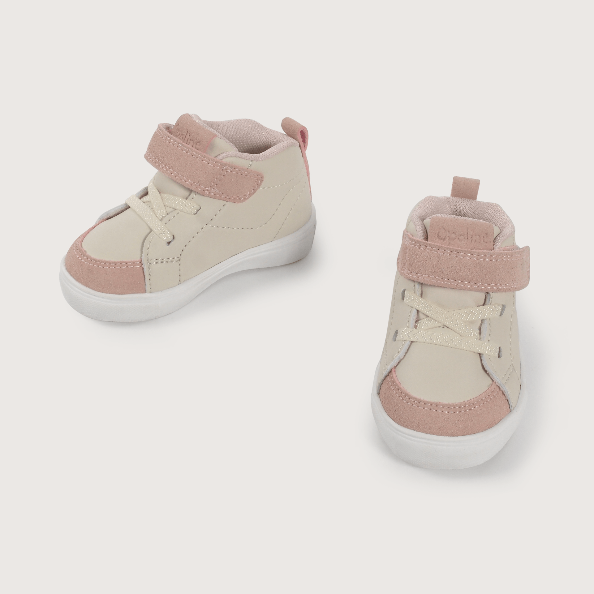 Zapatilla primeros pasos beige de niña-3