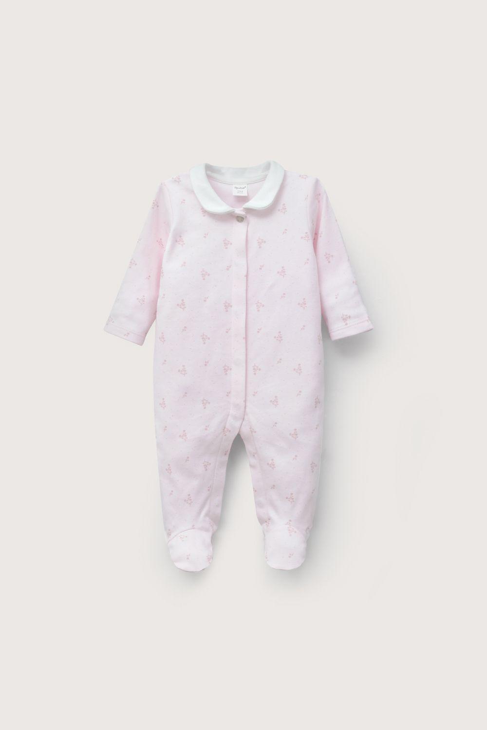 Osito rosado estampado de bebé niña-1