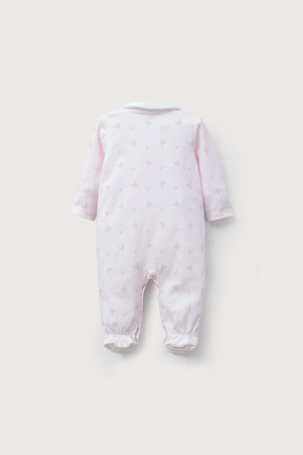 Osito rosado estampado de bebé niña-2