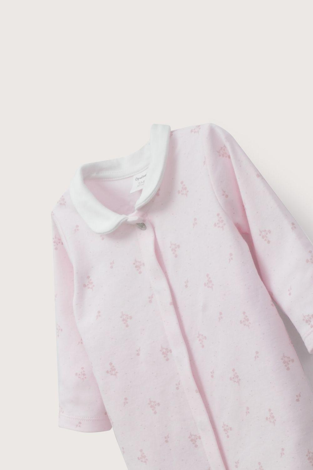 Osito rosado estampado de bebé niña-3