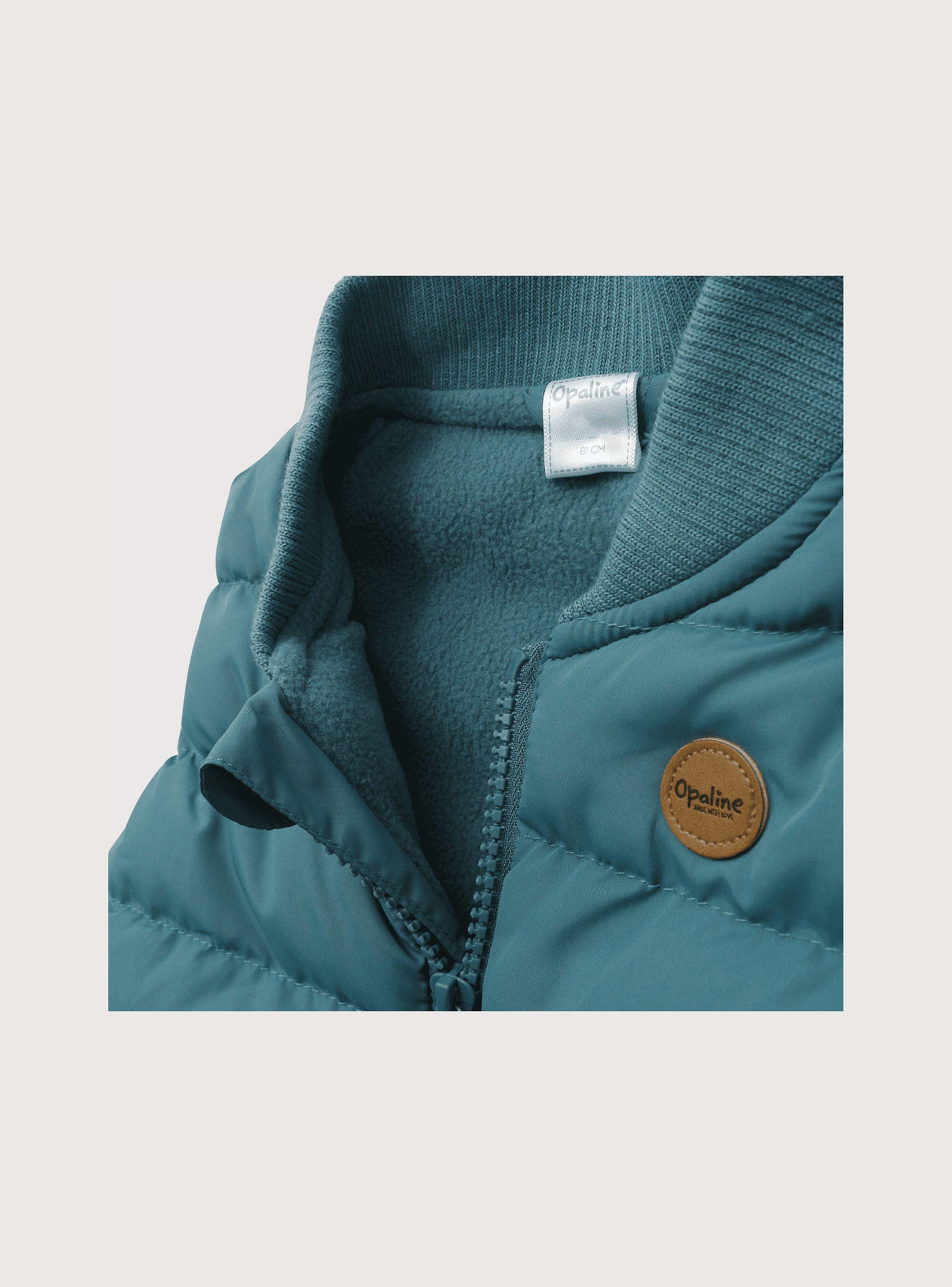Parka Sin Mangas Verde de Niño-2