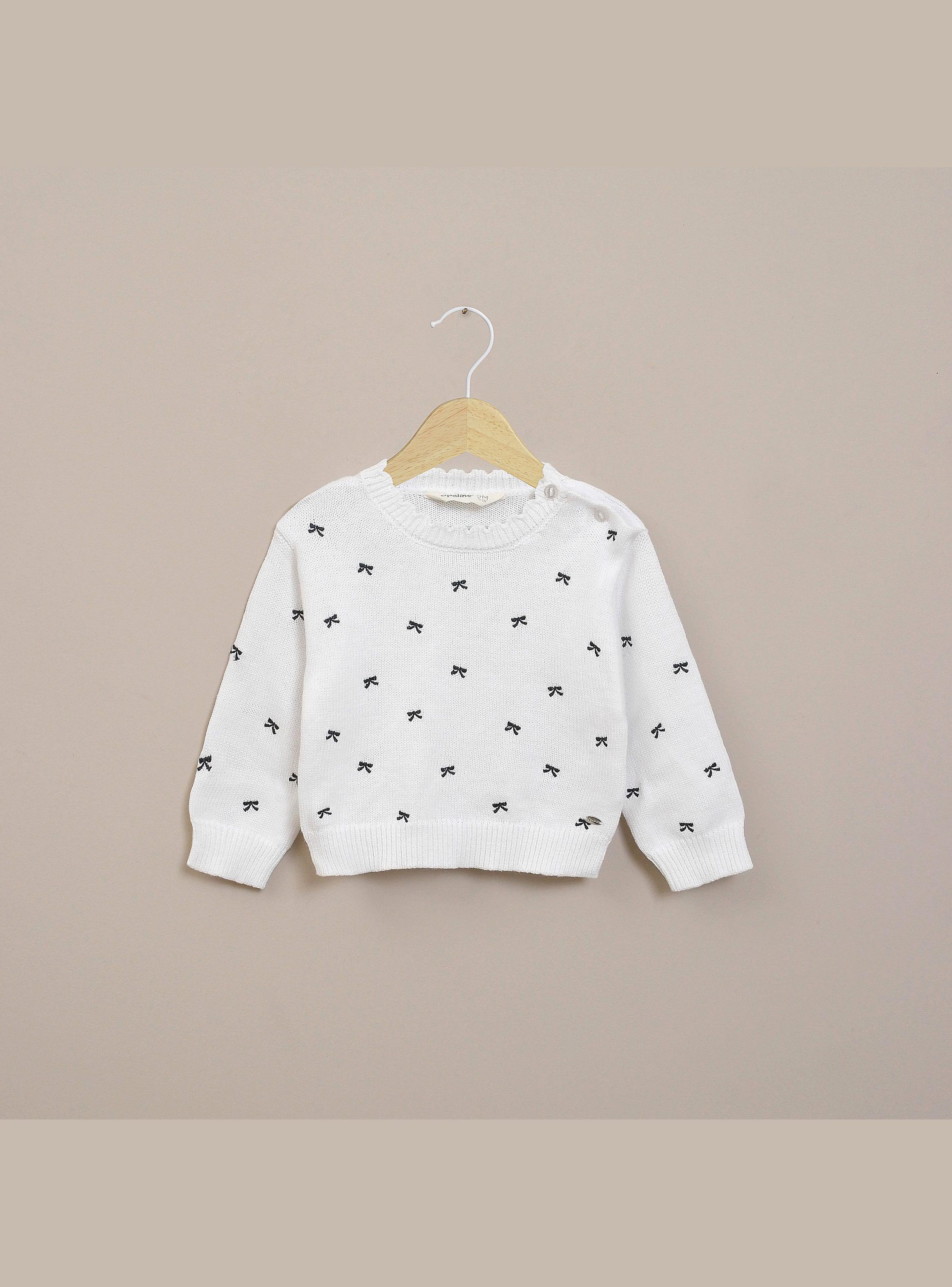 Sweater Infant Niña Blanco-0