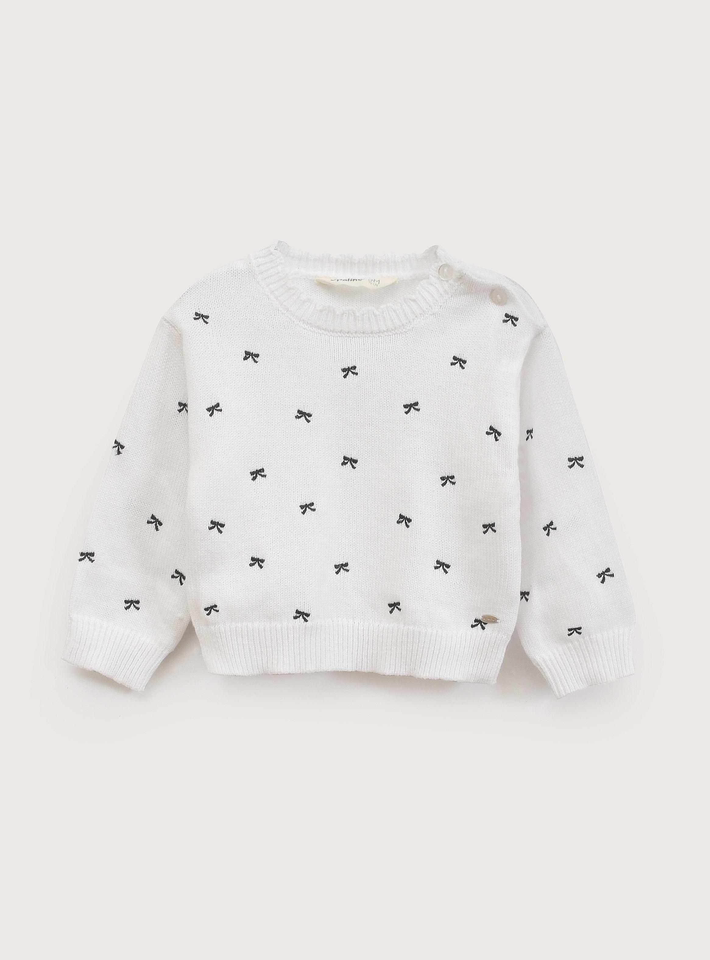 Sweater Infant Niña Blanco-1