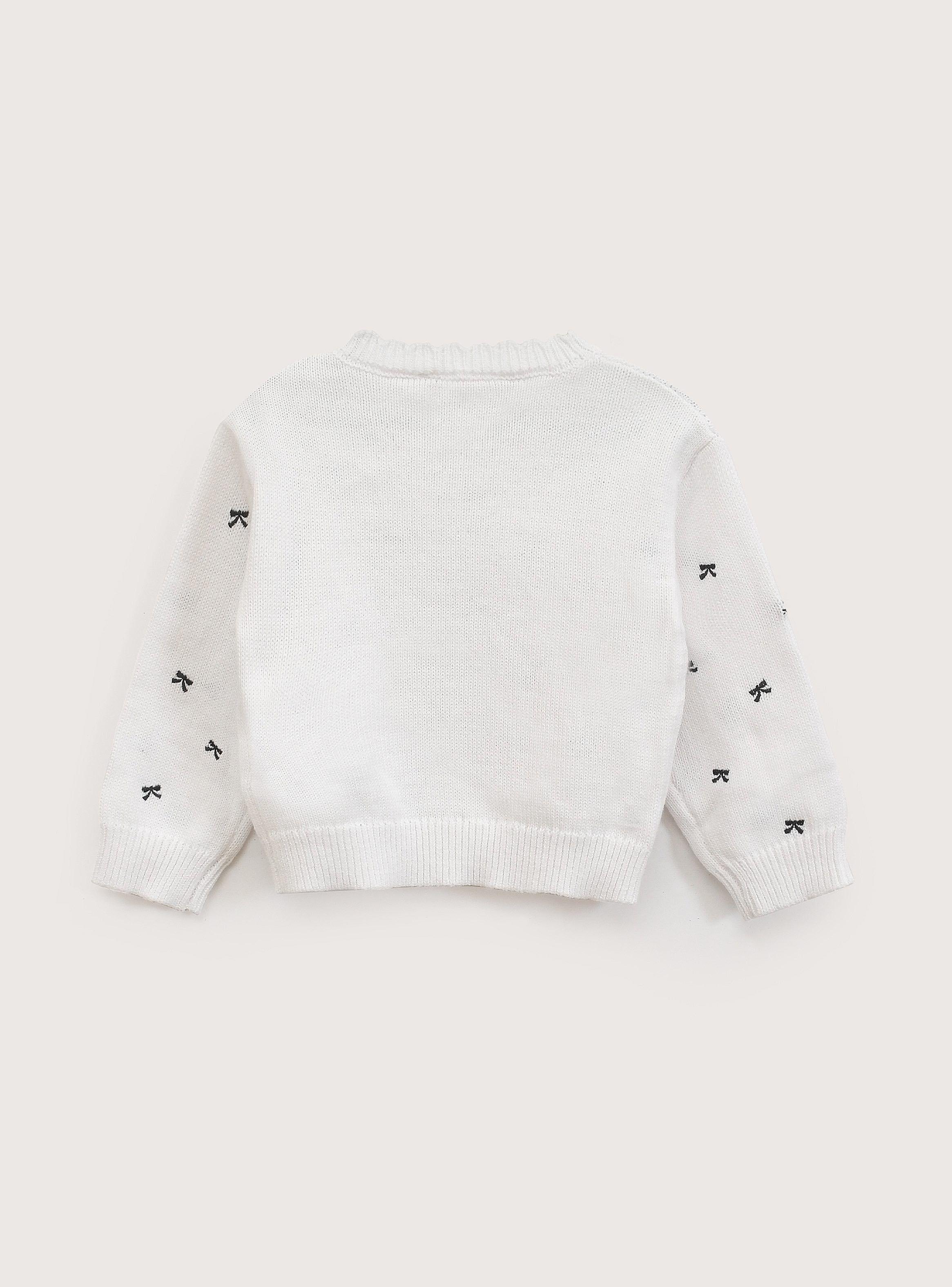 Sweater Infant Niña Blanco-2