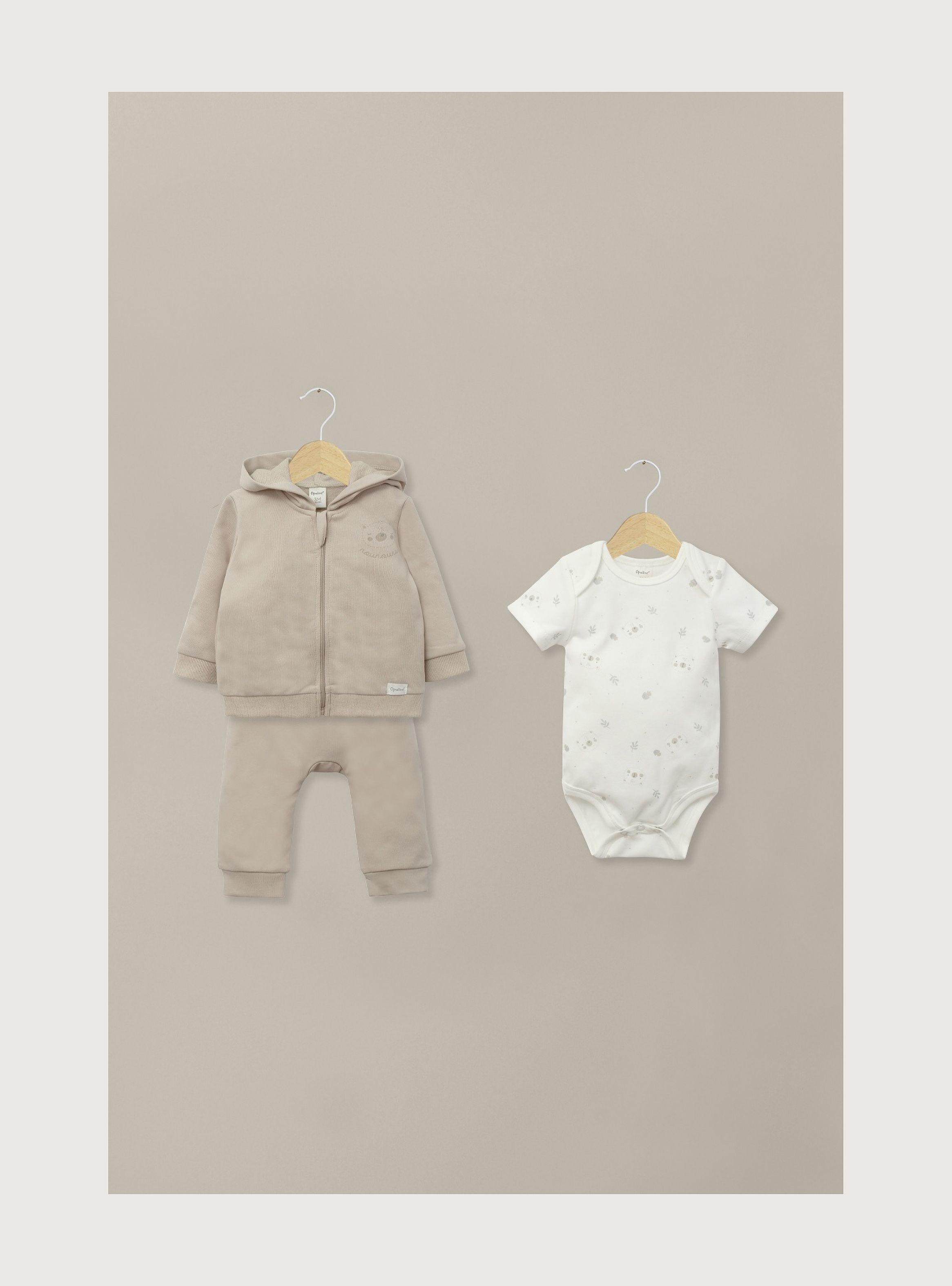 Conjunto Niña Beige 41108 Opaline-0