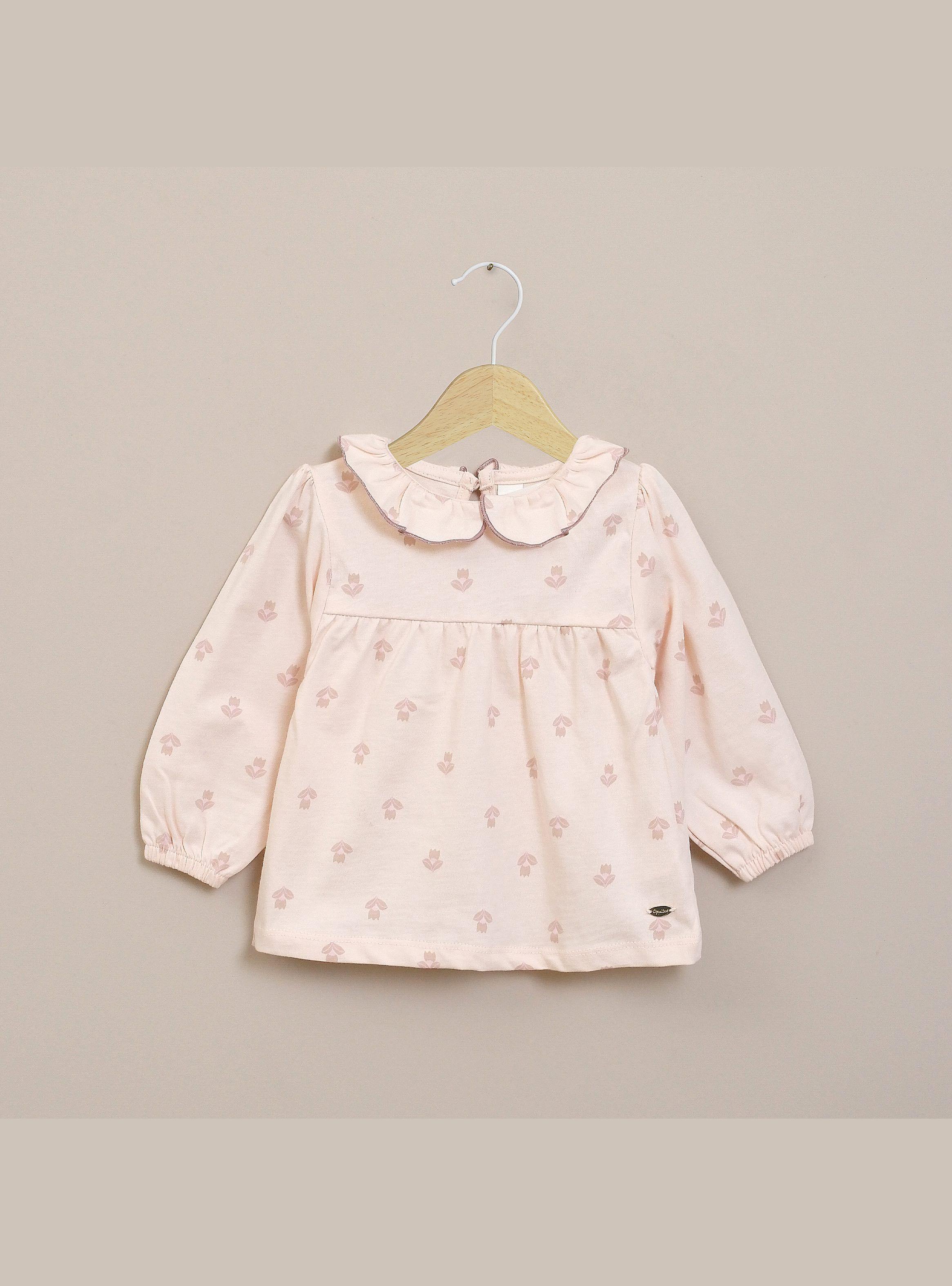 Polera Infant Niña Rosa Viejo-0