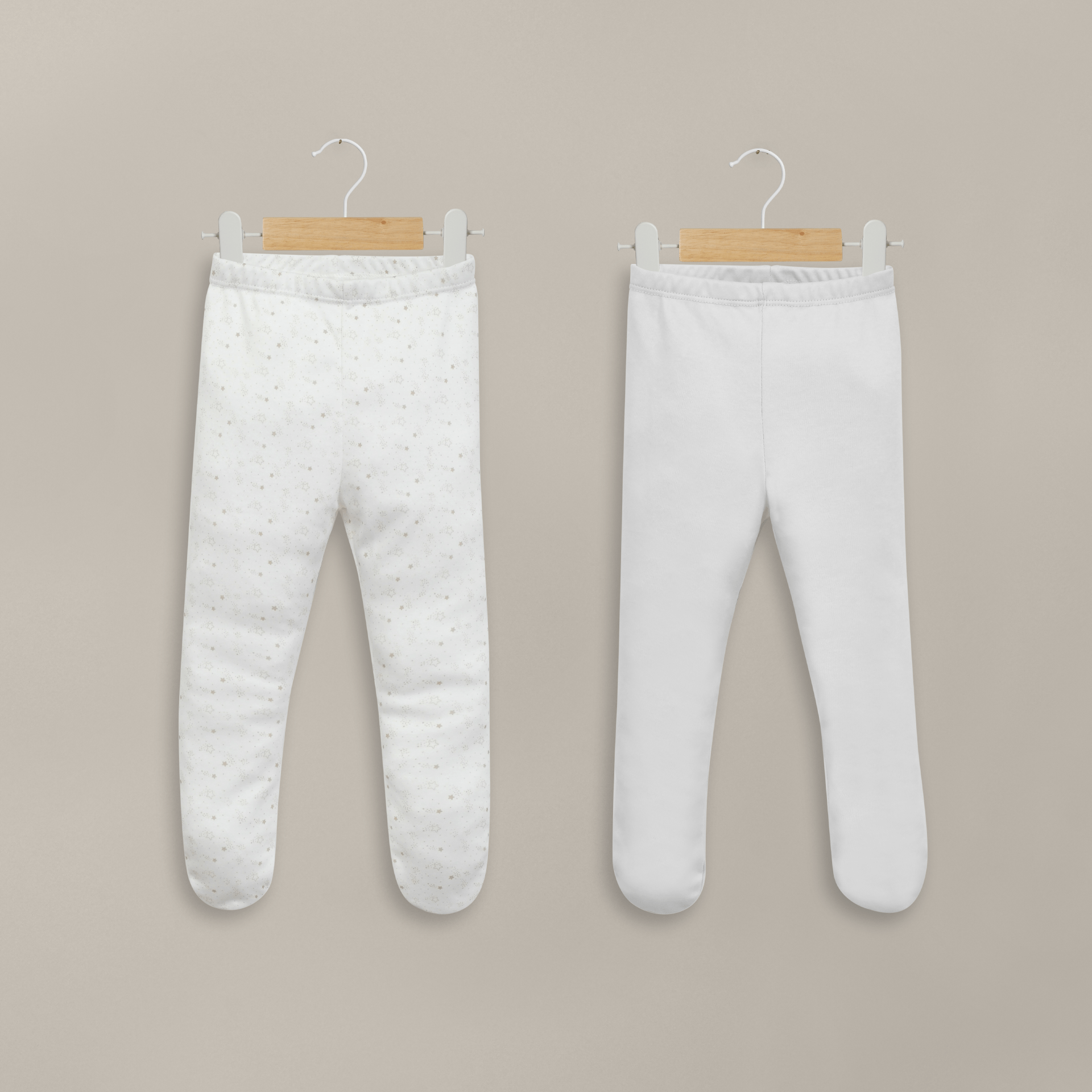 Pack de 2 panty ballerina blanca unisex-0