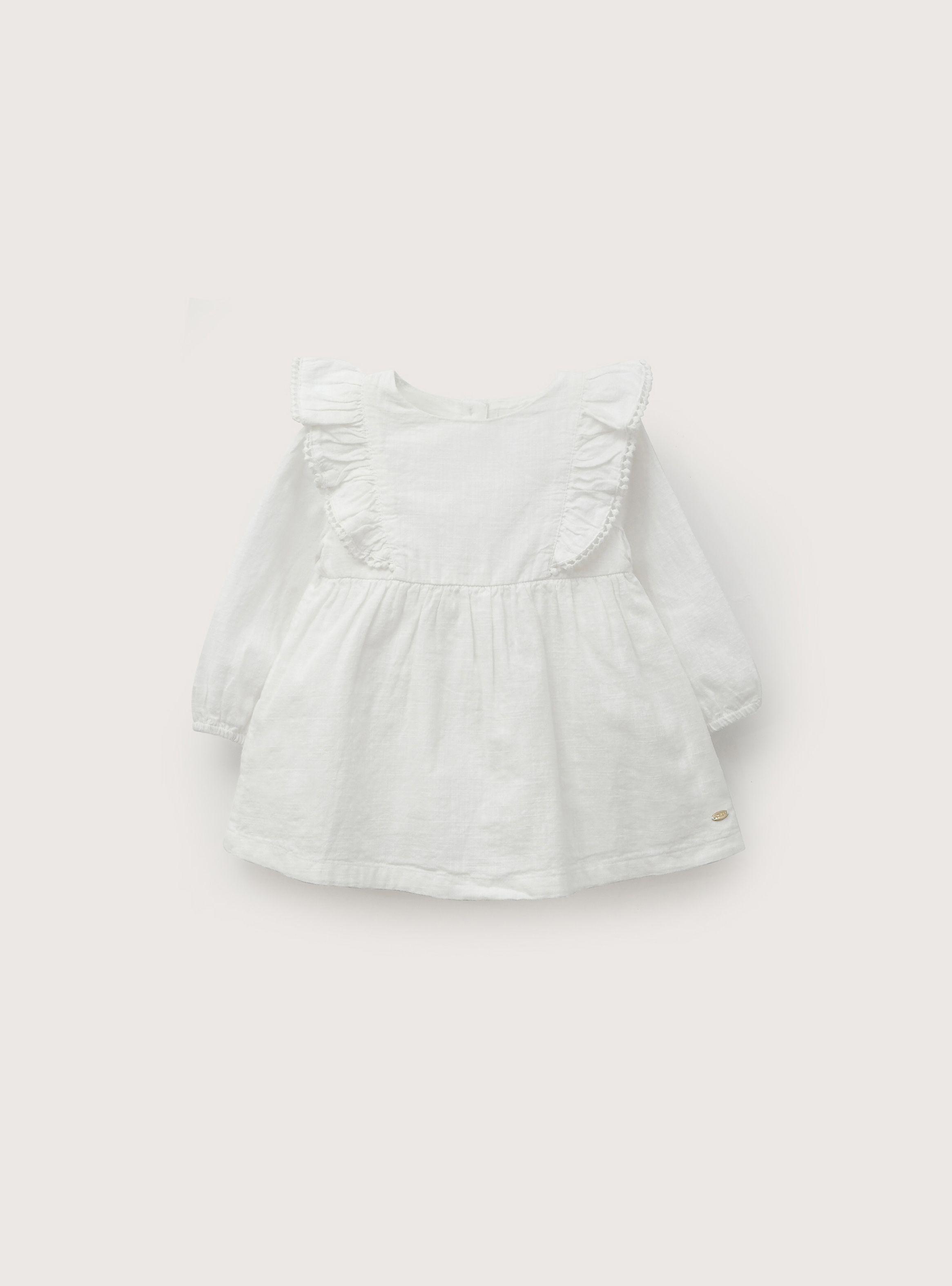 Vestido Niña Blanco 41138 Opaline-1