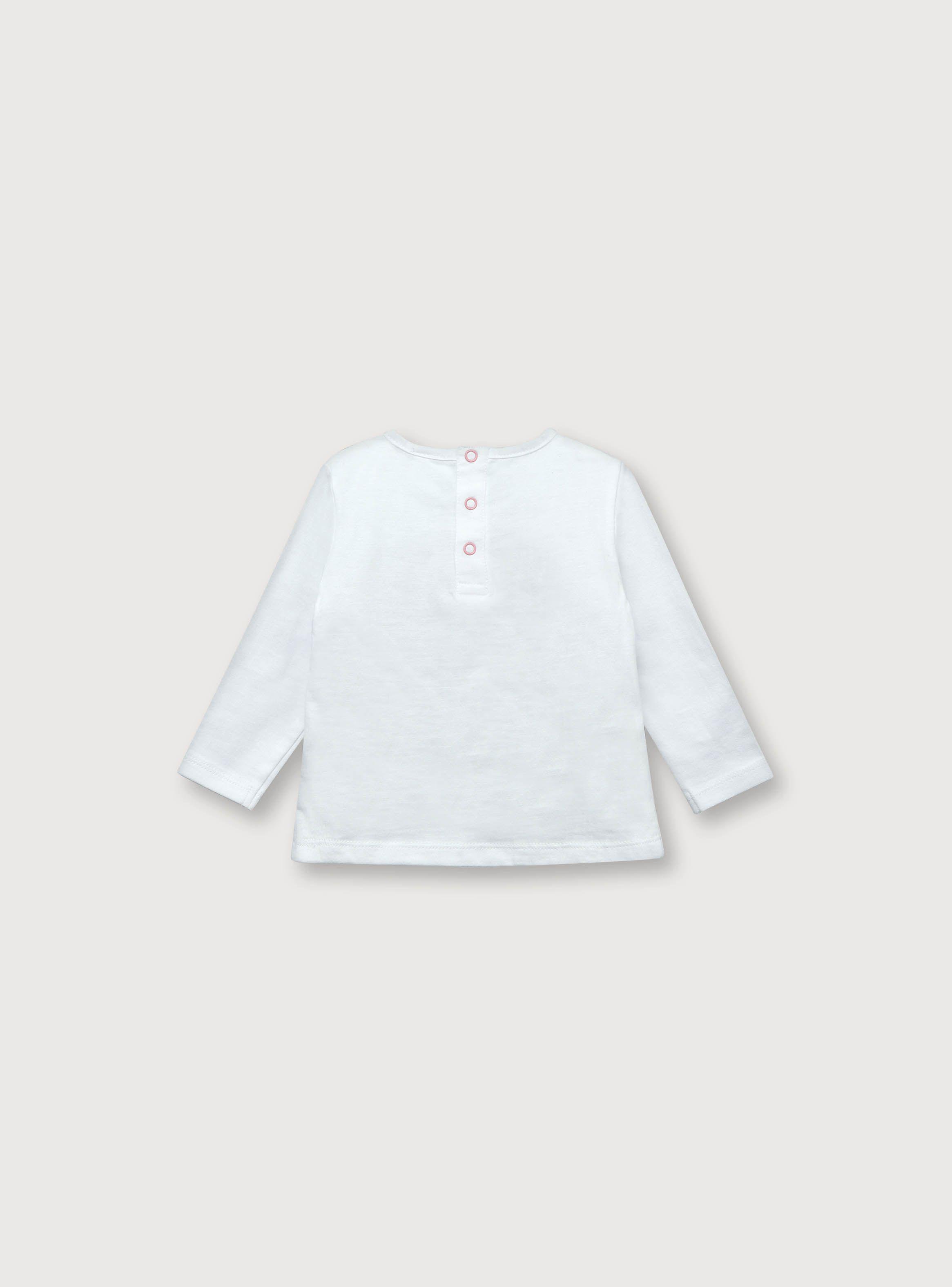 Polera Niña Frutas Blanco (Rn A 9 Meses) Opaline-1