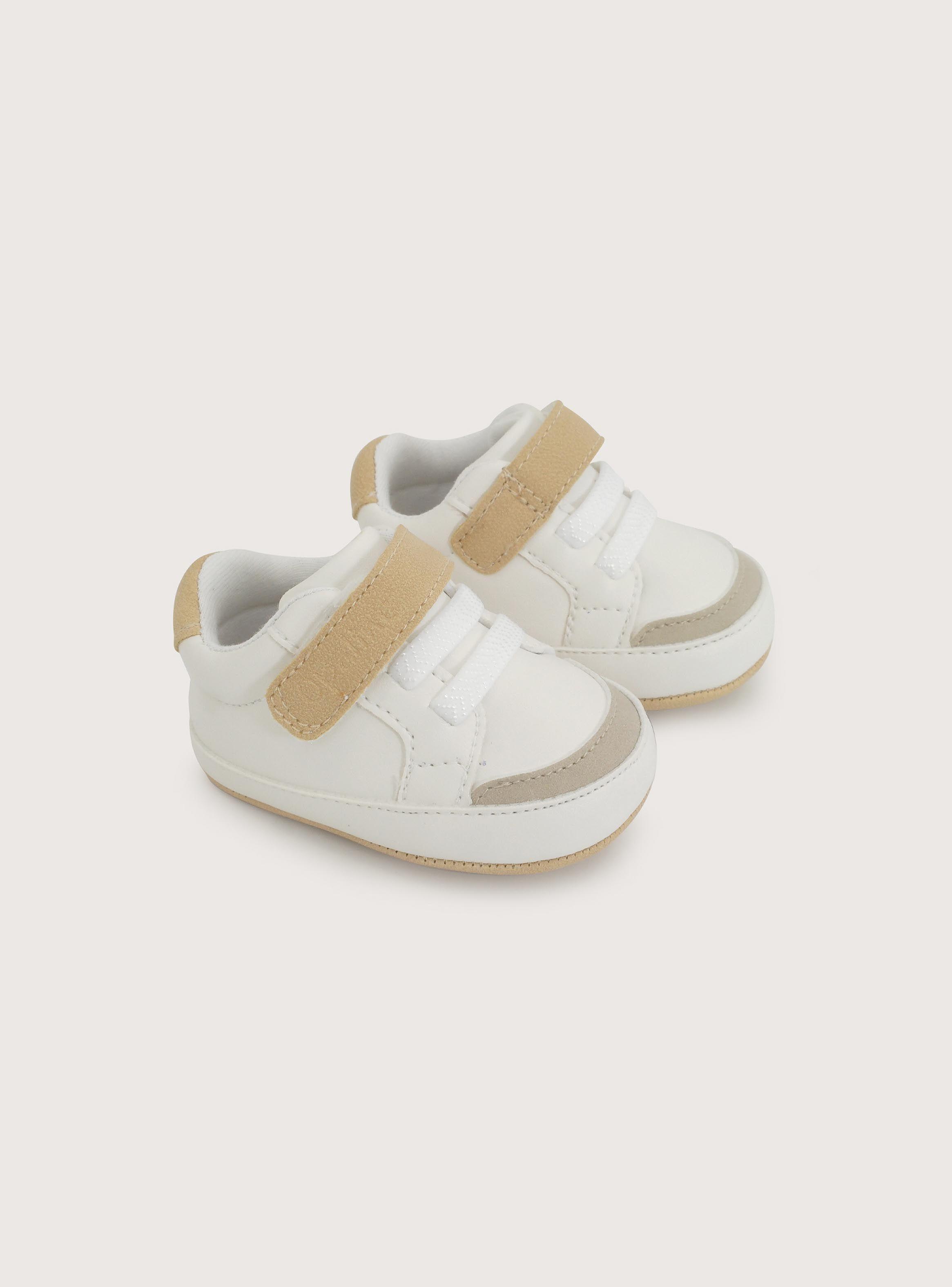 Zapatilla Velcro Para Niño Color Blanco-0