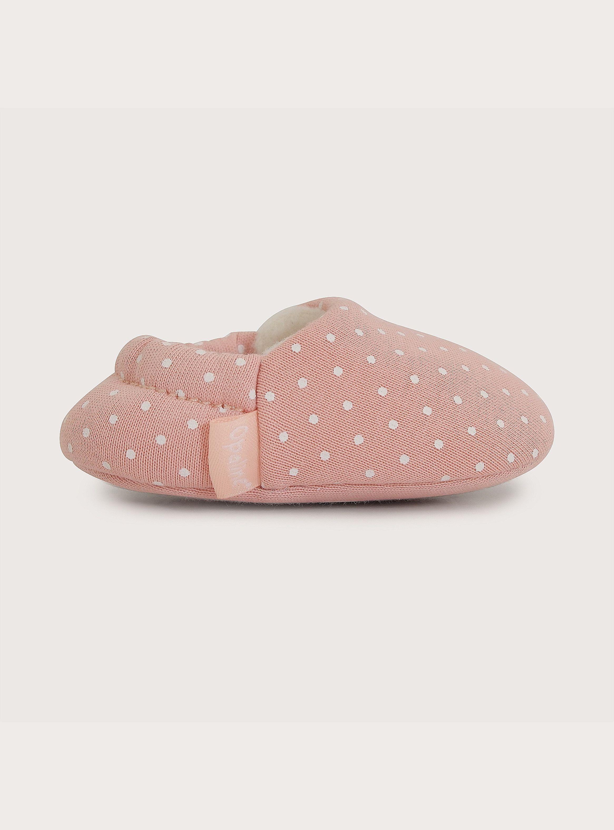 Pantufla Rosada Bebé-1