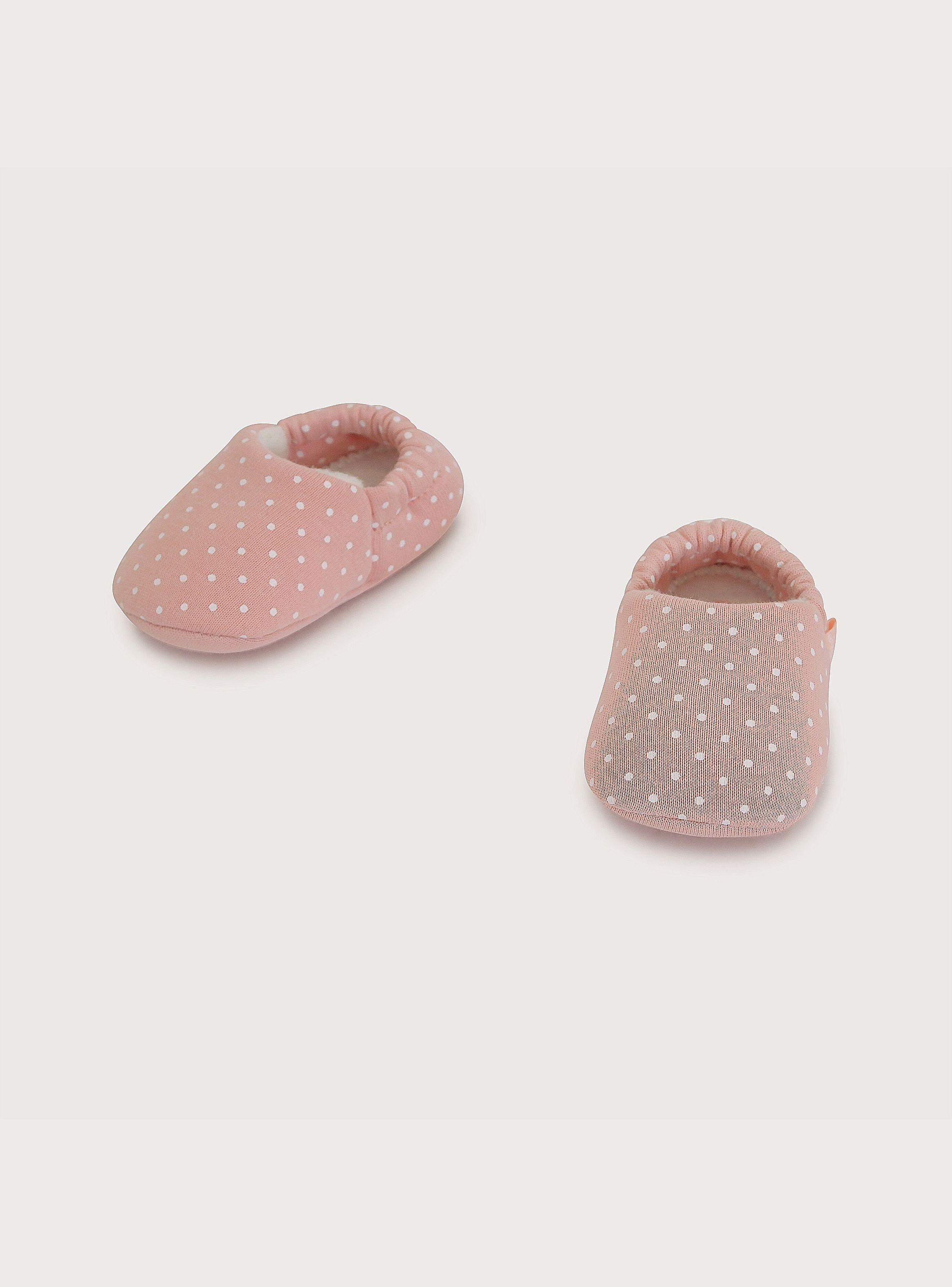 Pantufla Rosada Bebé-3