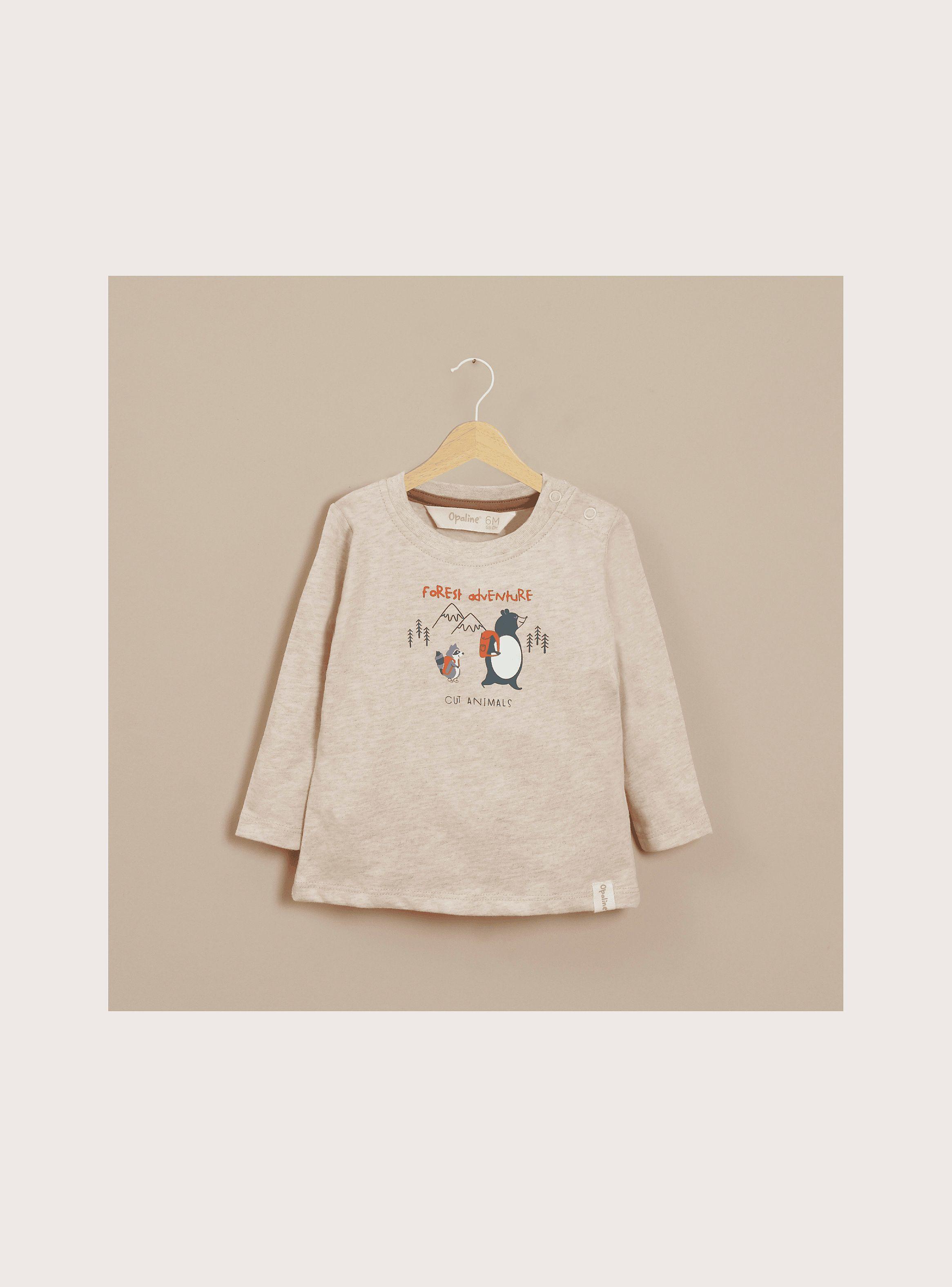Polera Niño Beige 40160 Opaline-0