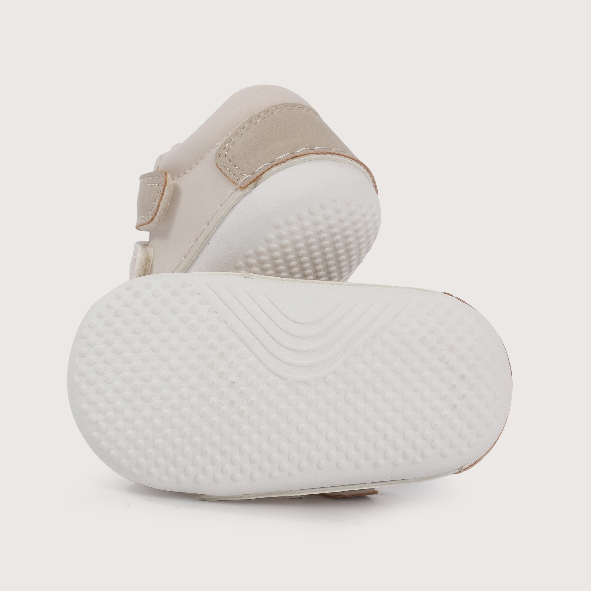 Zapatilla gateador beige de niño-2