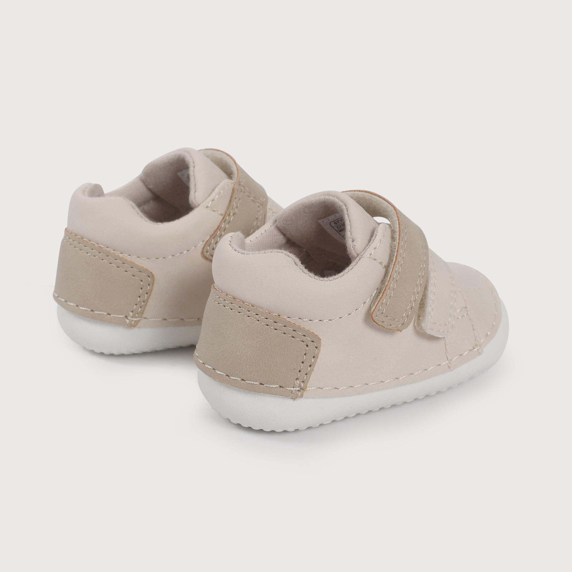 Zapatilla gateador beige de niño-3