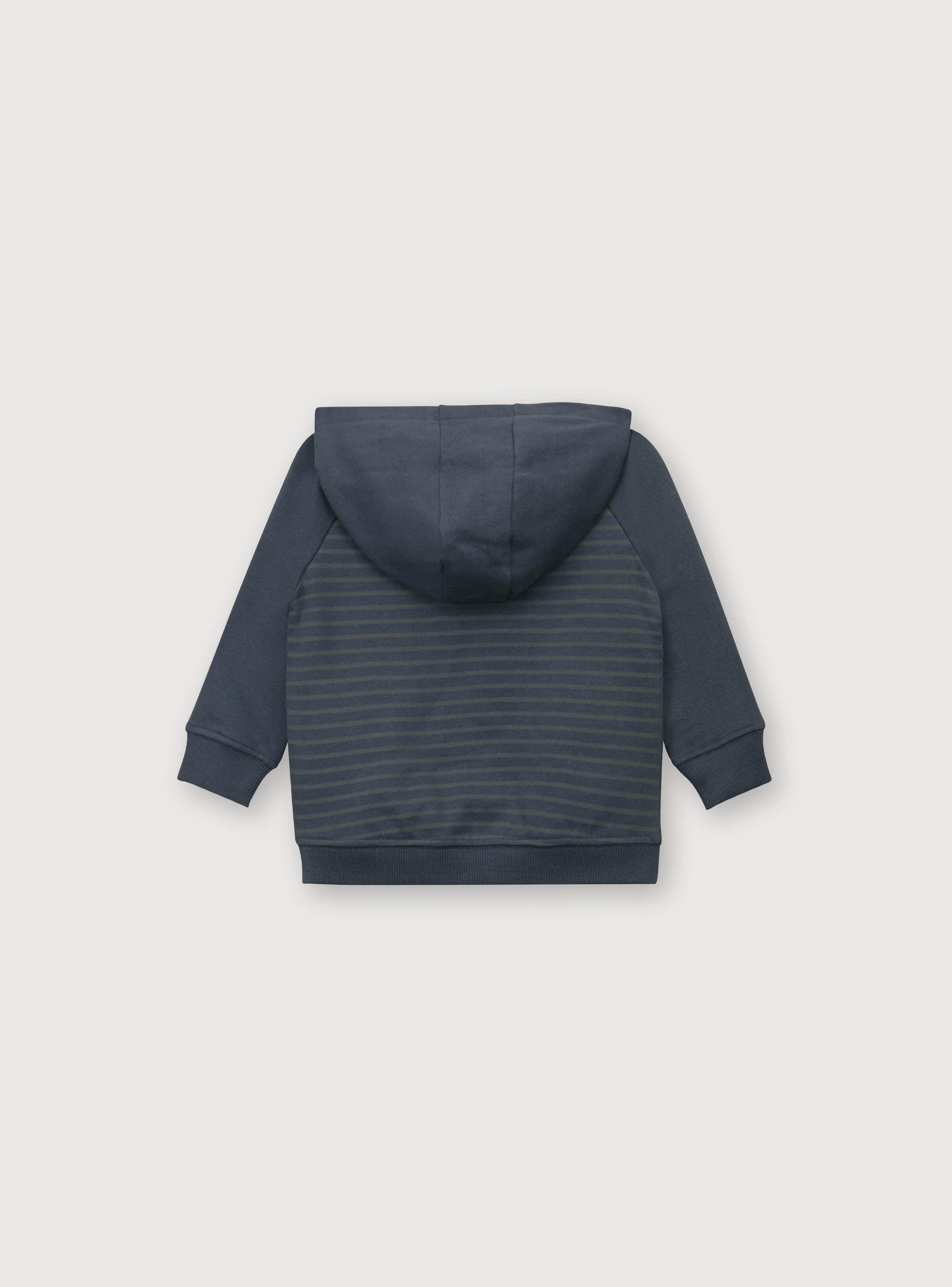 Polerón Niño Con Gorro Azul (rn A 09m)-1