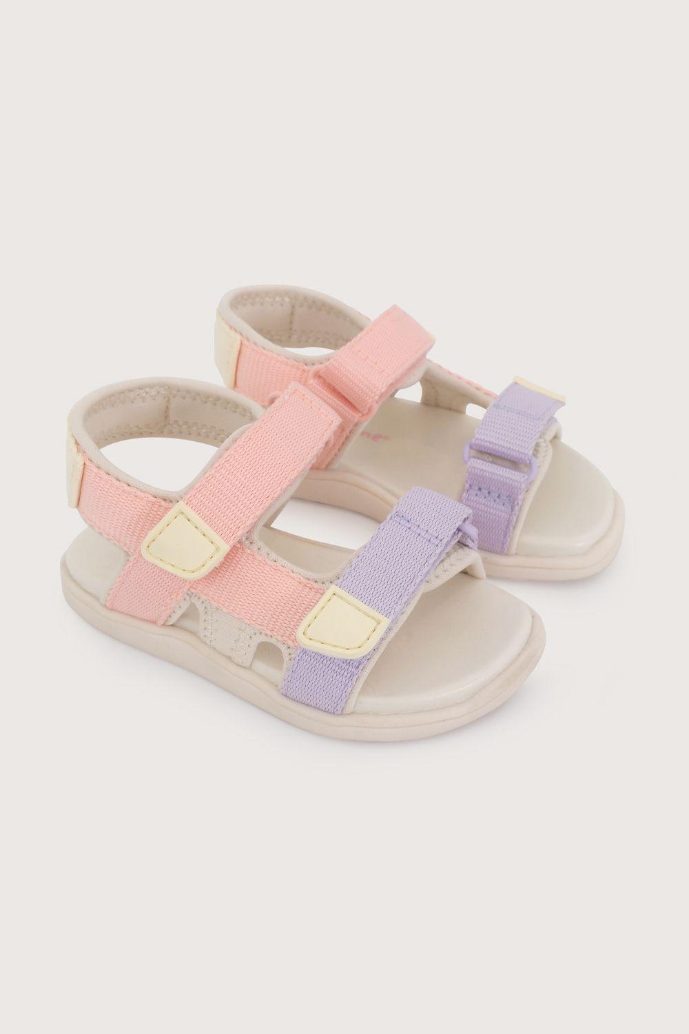 Sandalia multicolor de niña-0