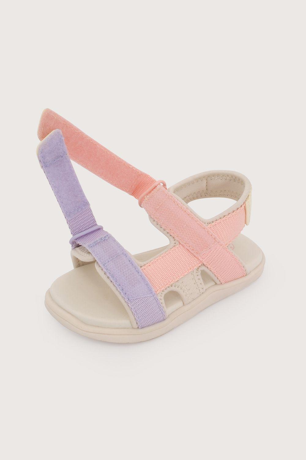 Sandalia multicolor de niña-5