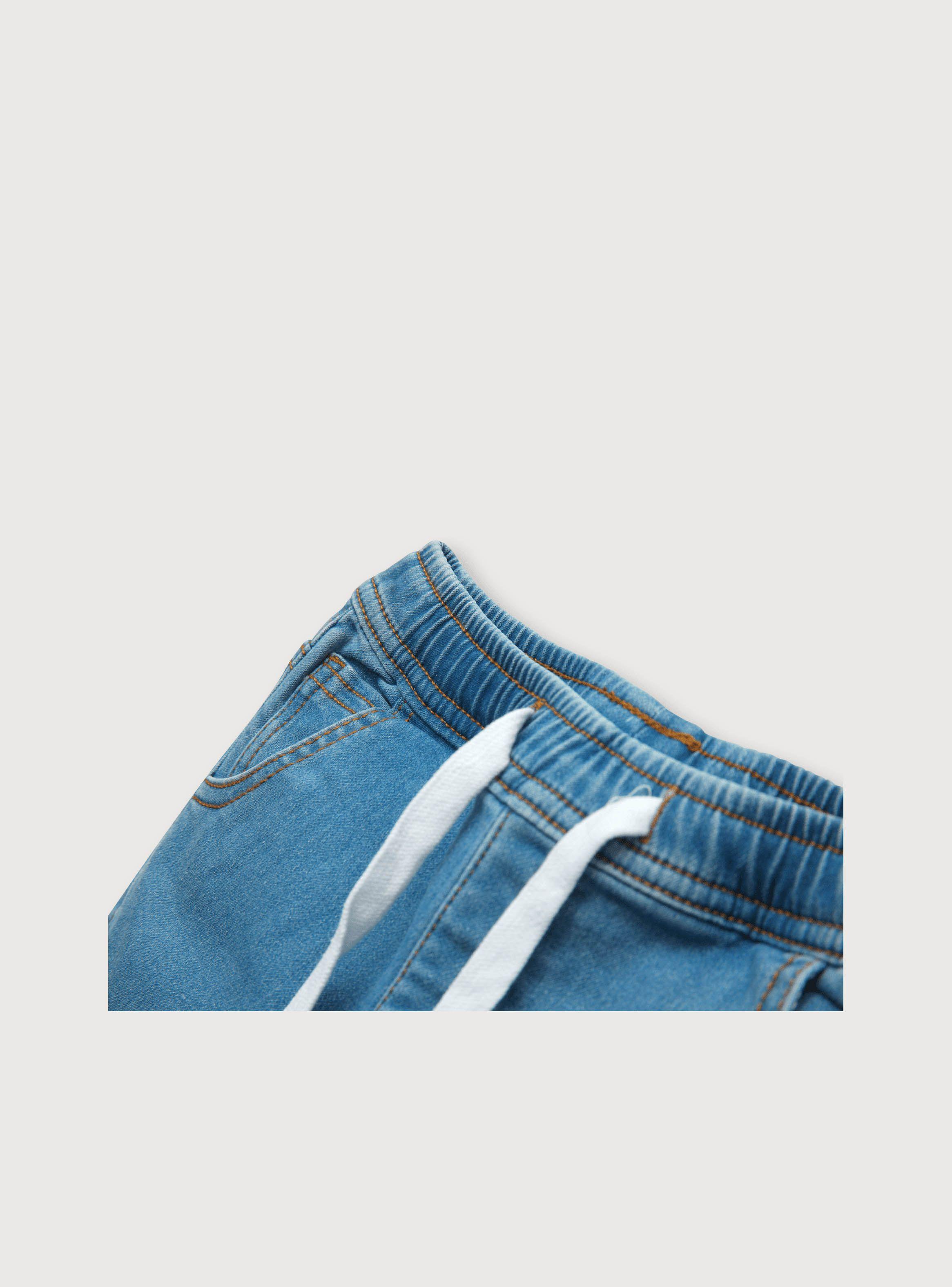 Bermuda De Niño Mezclilla Celeste (6M A 4A) Opaline-2