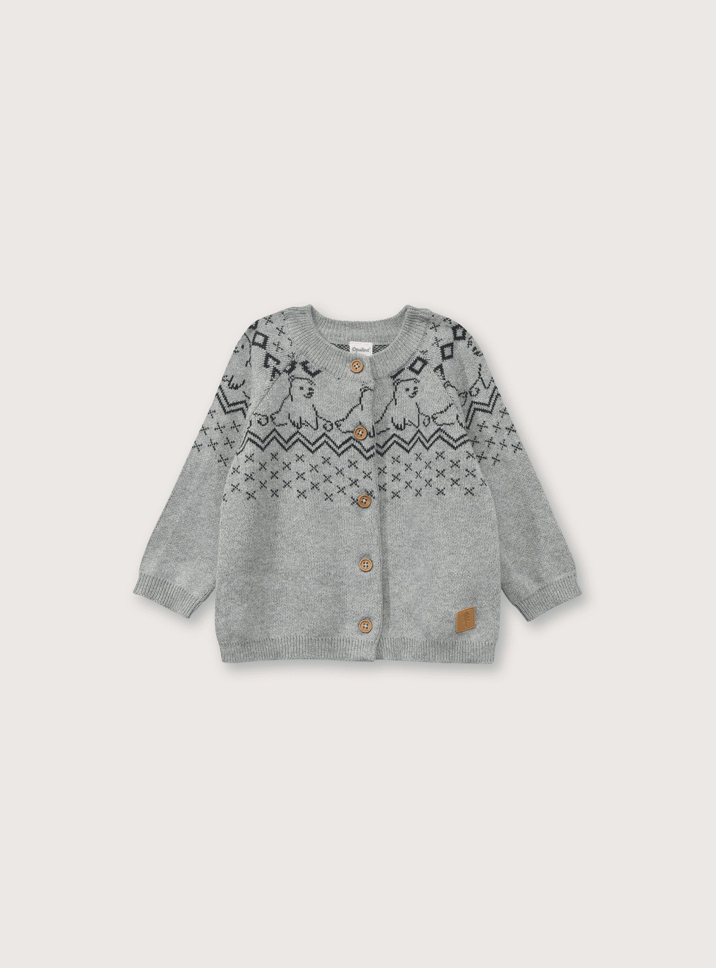 Chaleco Niño Gris 38920 OPALINE-0