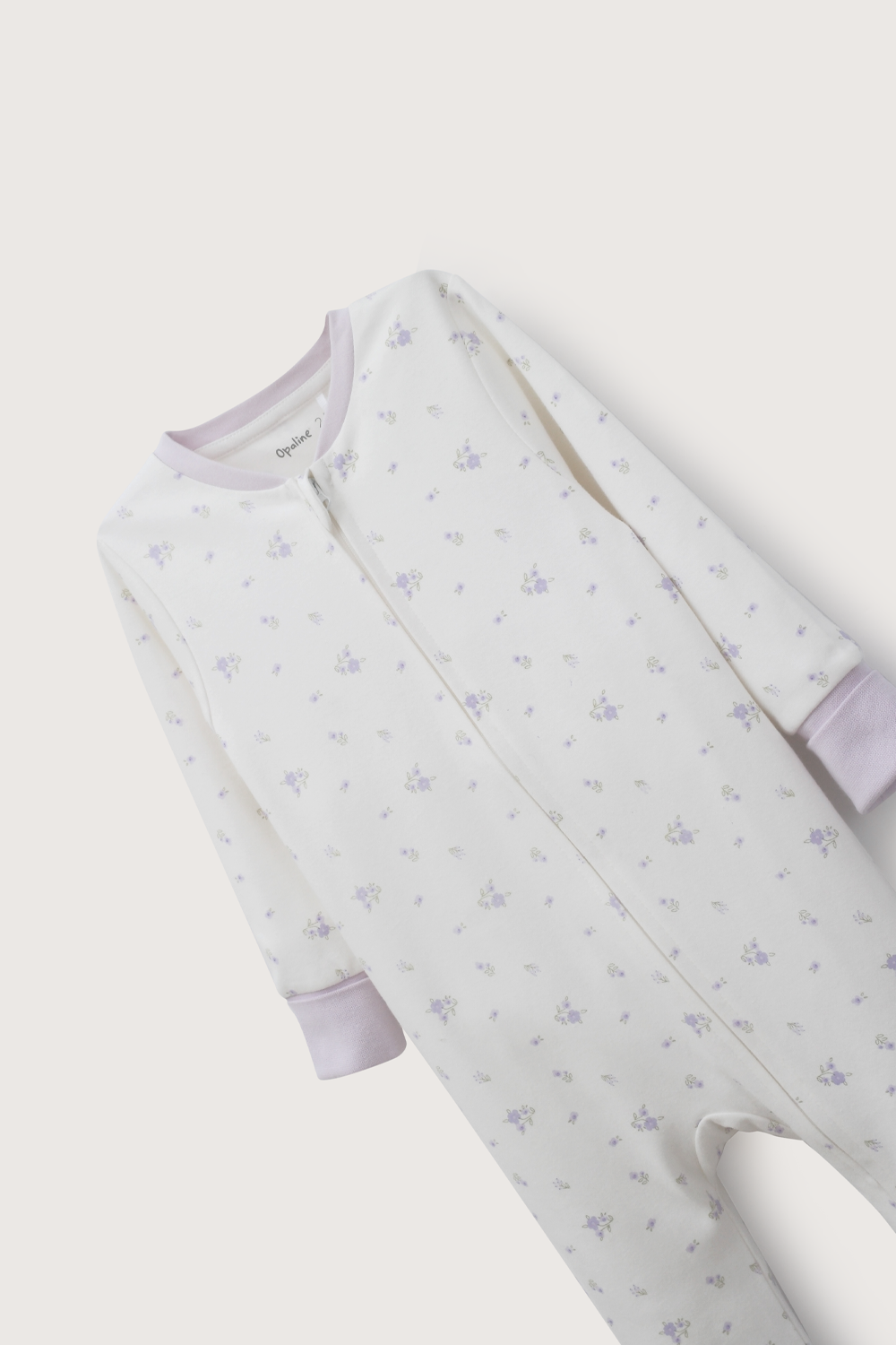 Pijama lila de niña-3