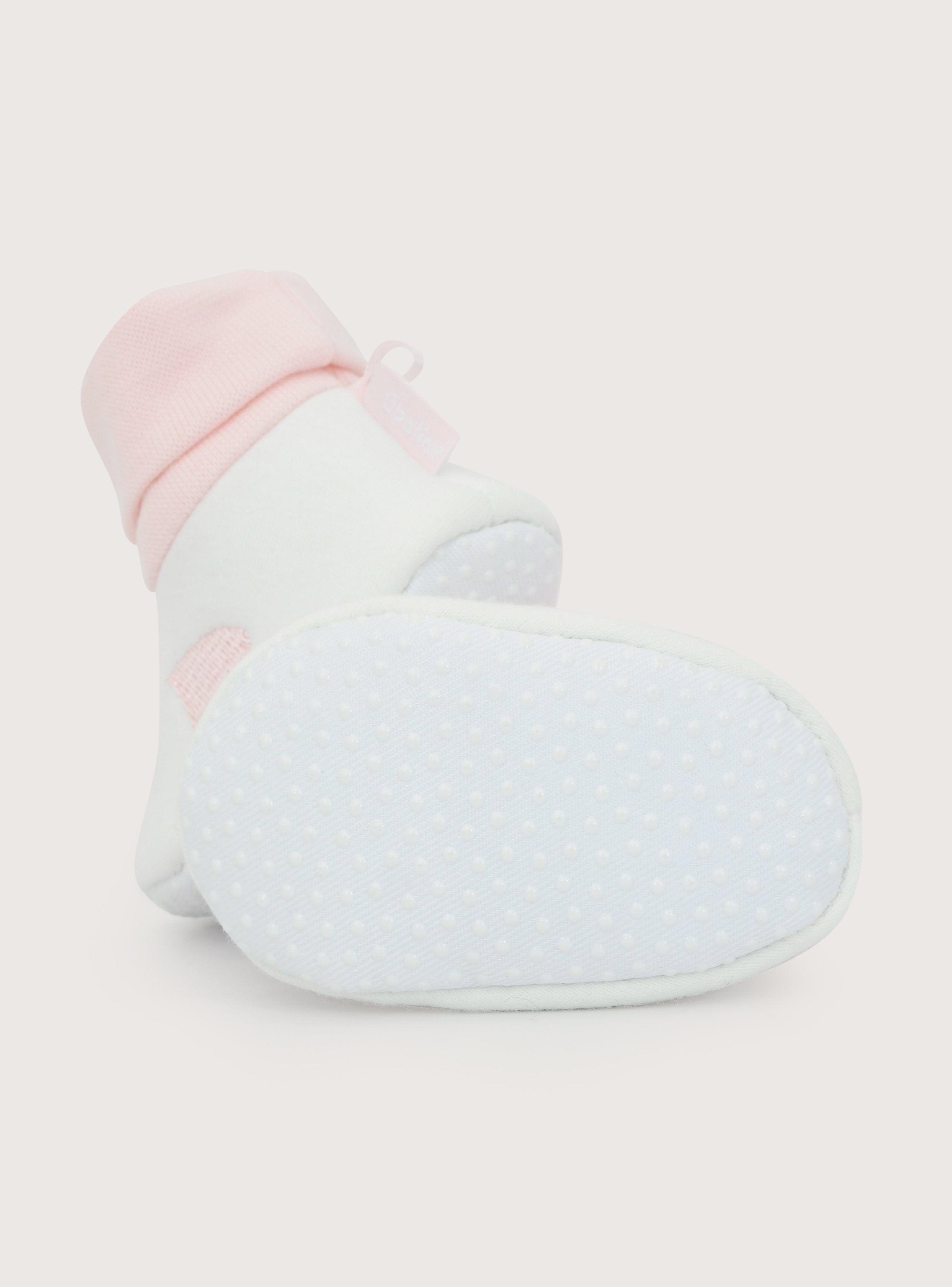 Pantufla Bebe Niña Zorrito Rosada-4