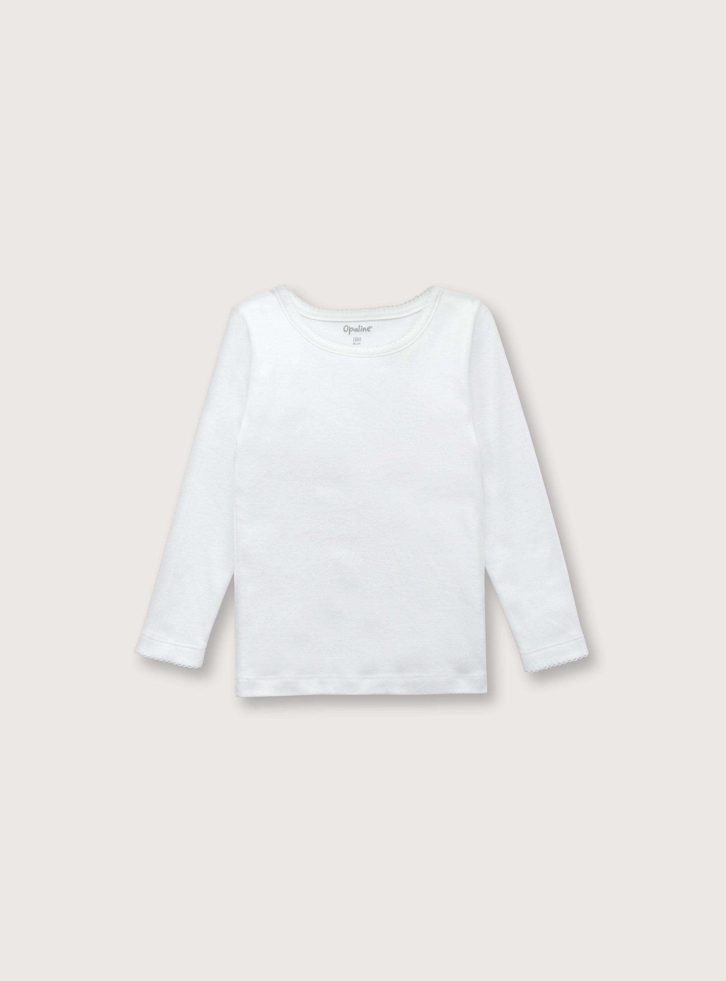 Camiseta Niña Blanco 39231 OPALINE-1