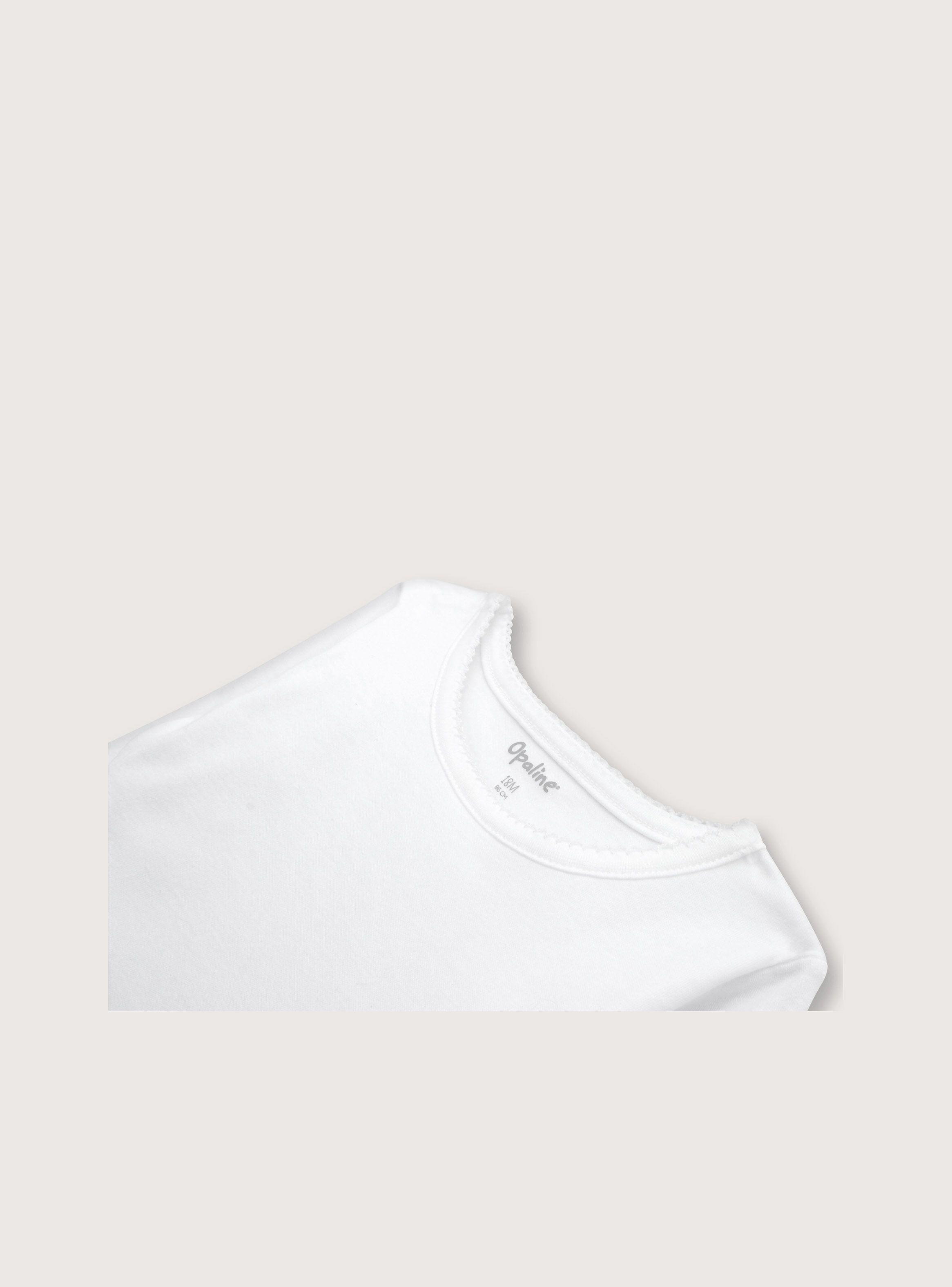 Camiseta Niña Blanco 39231 OPALINE-2