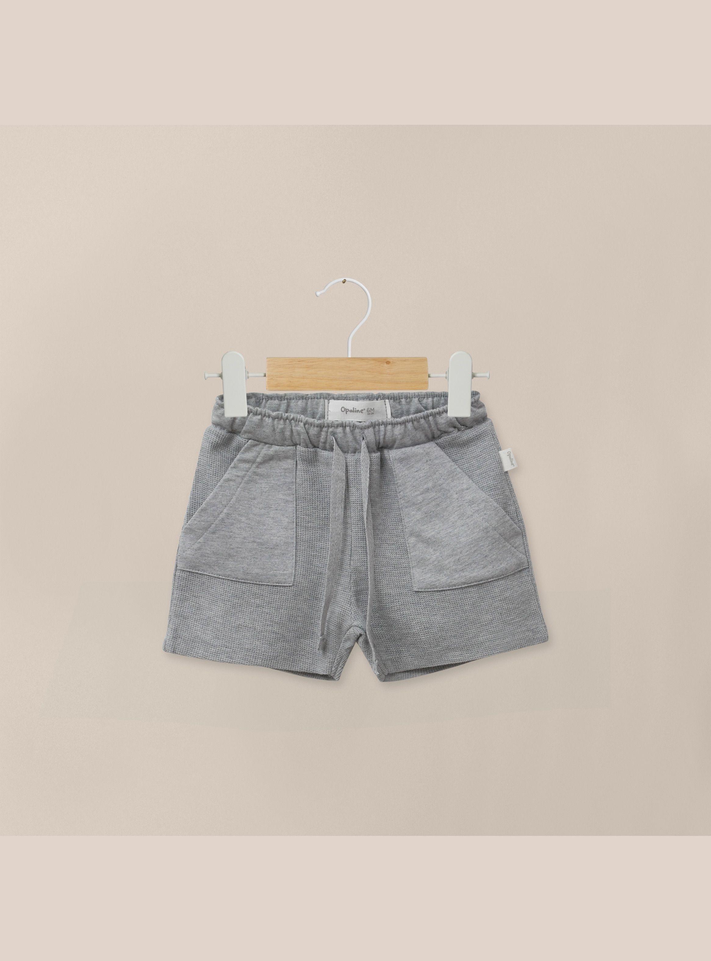 Short Gris Melange Infant Niño-0